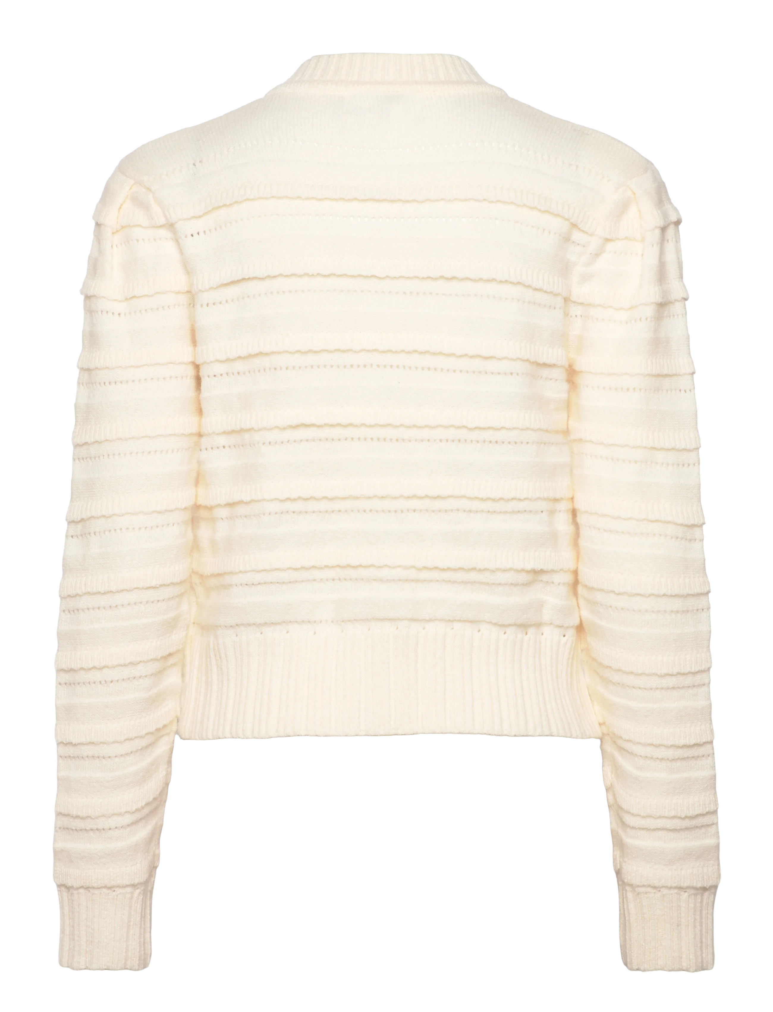 Noella - N-Maddison Knit Cardigan - cardigans - ivory - 2