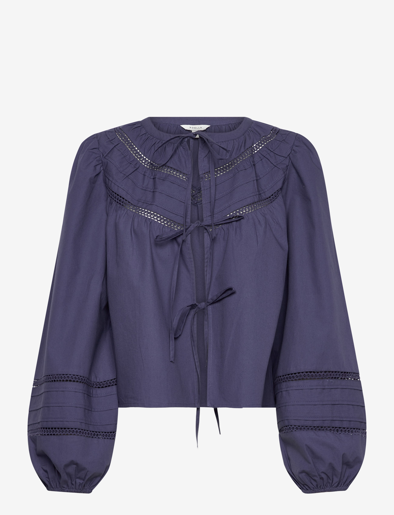 Noella - N-Marceline Blouse - langärmlige blusen - dusty blue - 1
