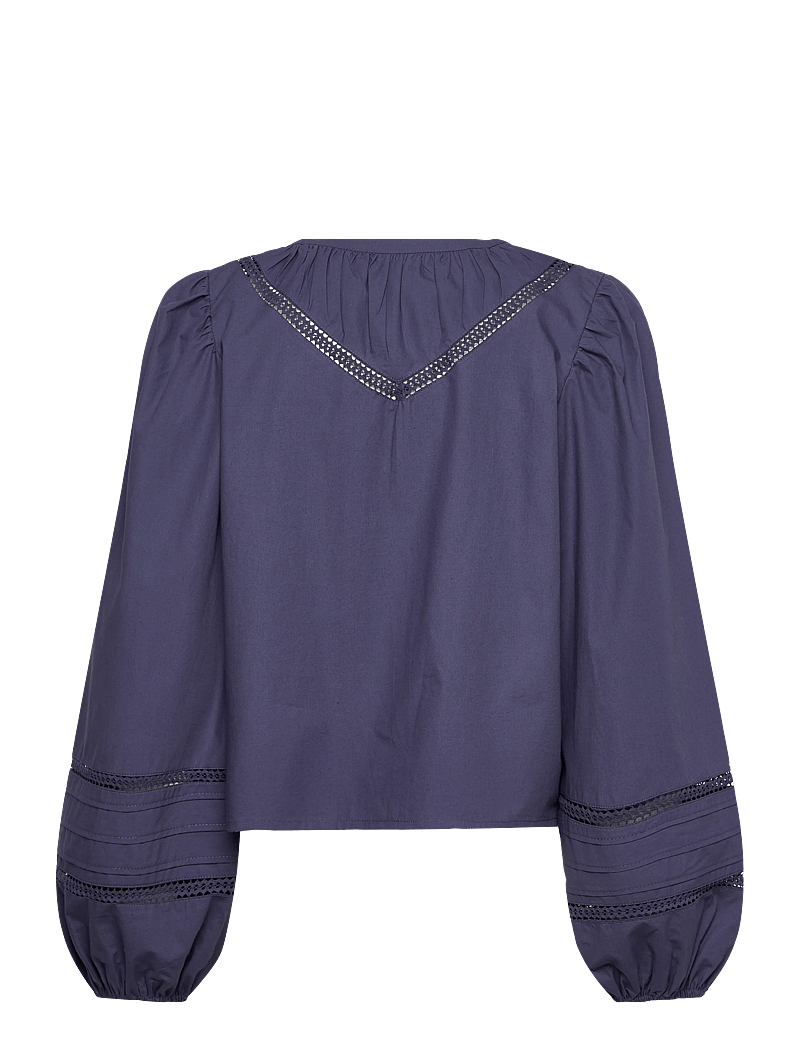 Noella - N-Marceline Blouse - langärmlige blusen - dusty blue - 2