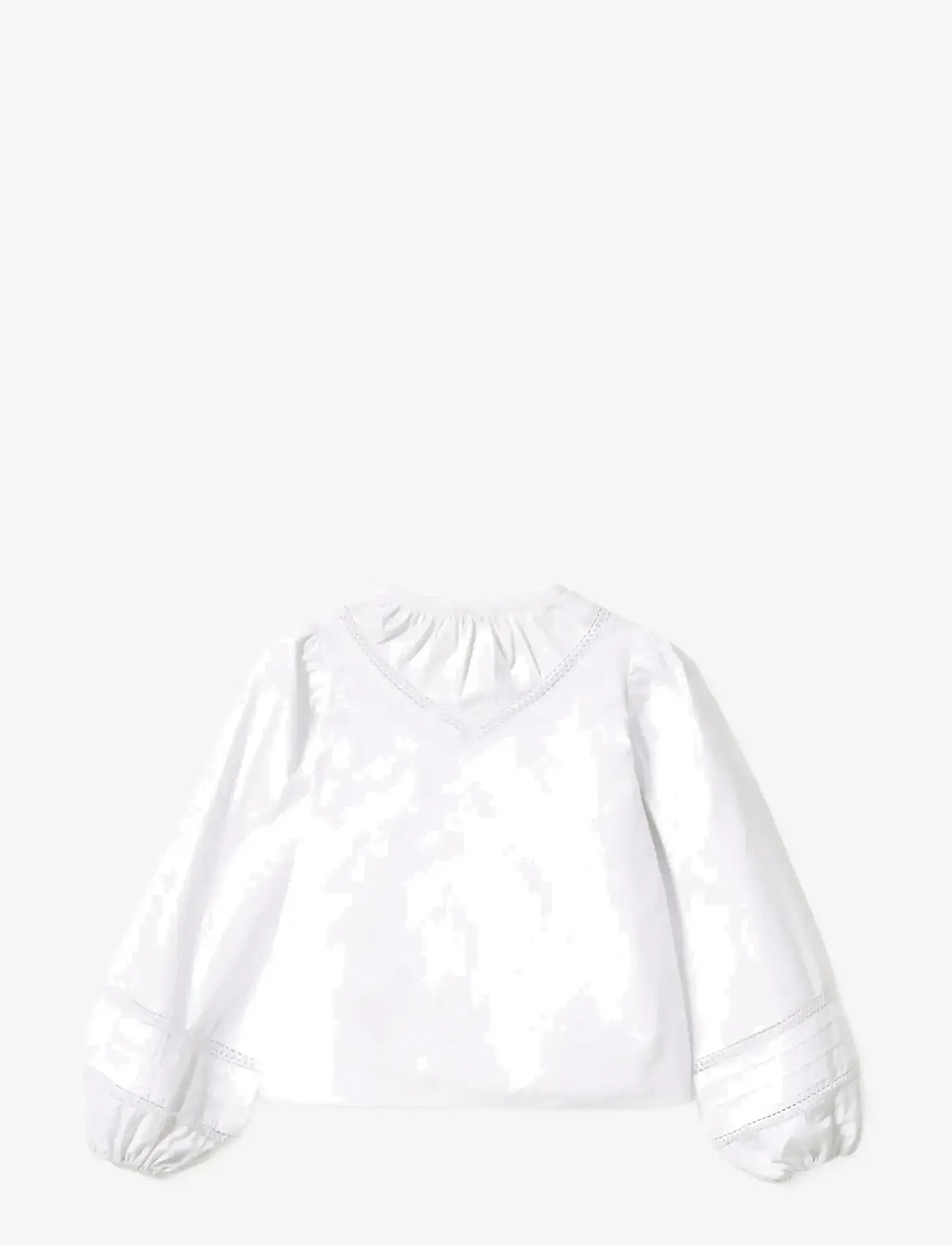 Noella - N-Marceline Blouse - langærmede bluser - white - 2