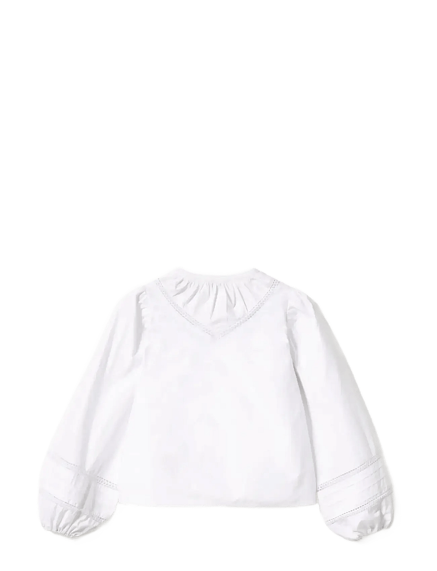 Noella - N-Marceline Blouse - long sleeved blouses - white - 2