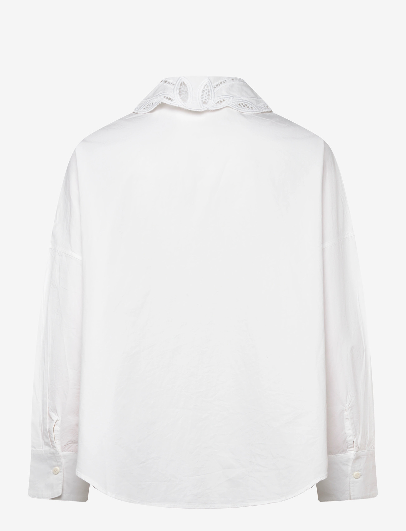 Noella - N-Maisy Shirt - pikkade varrukatega särgid - white - 1