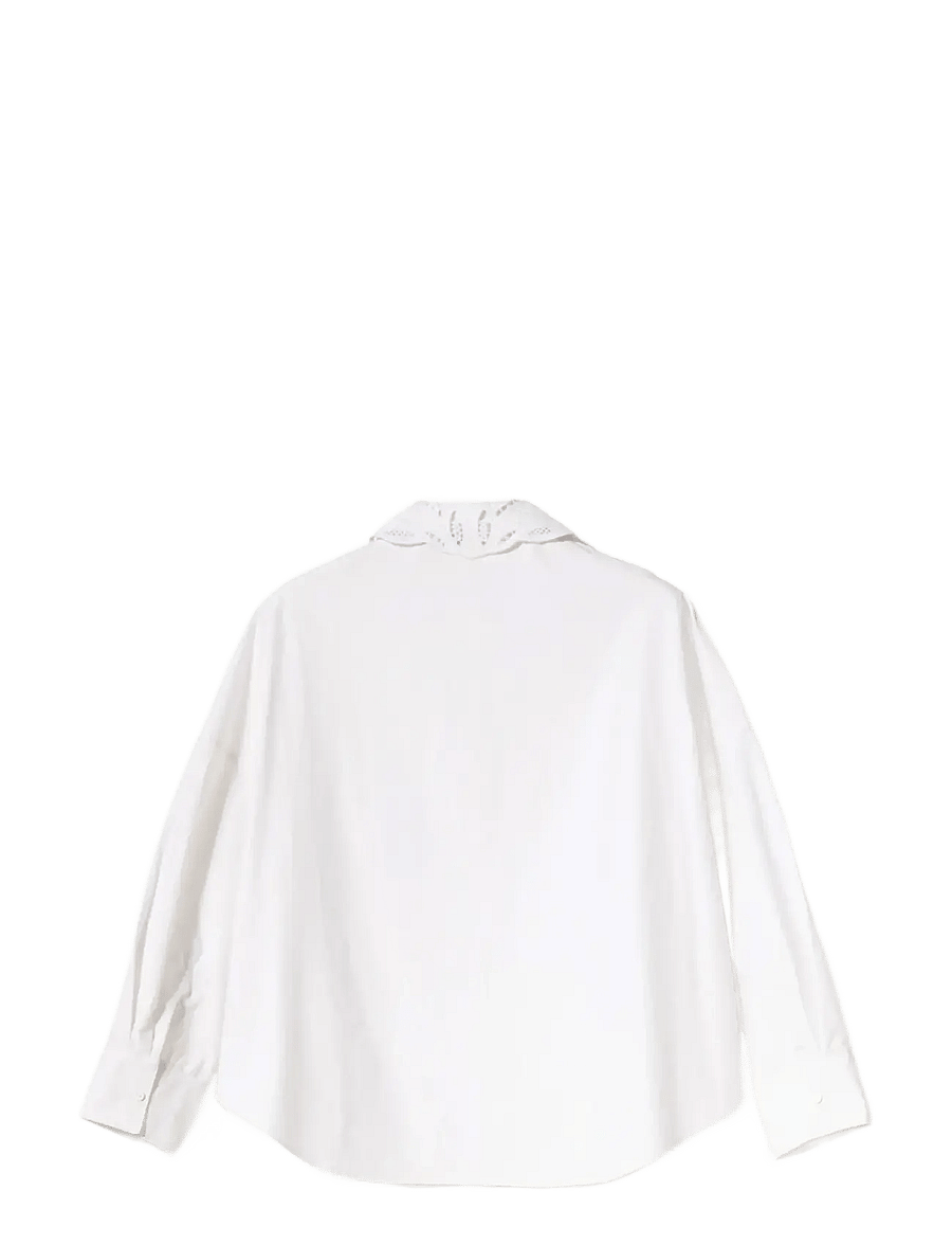 Noella - N-Maisy Shirt - langärmlige hemden - white - 2