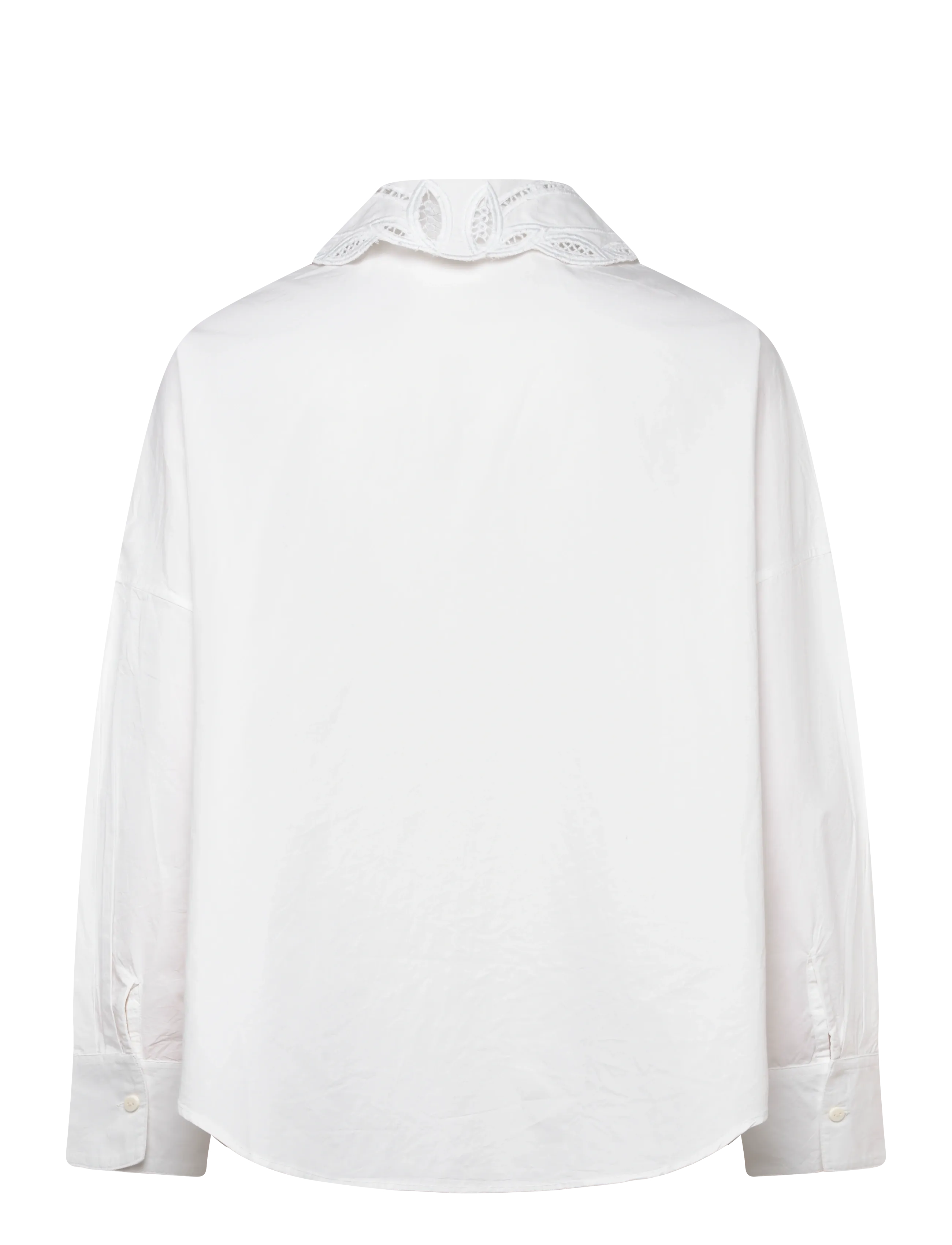 Noella - N-Maisy Shirt - pikkade varrukatega särgid - white - 1