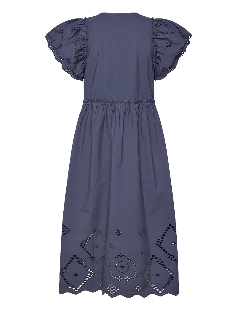 Noella - N-Monica Dress - maxiklänningar - dusty blue - 2
