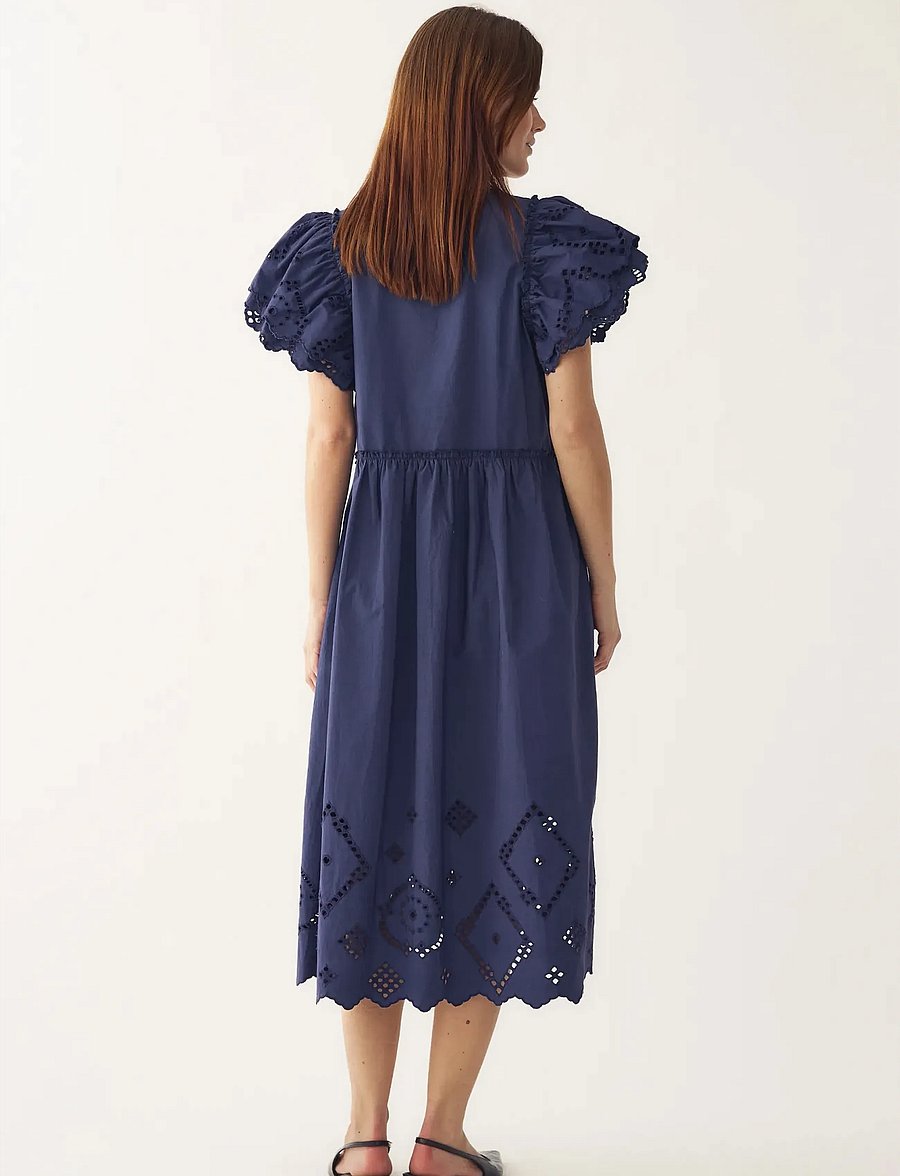 Noella - N-Monica Dress - robes d'été - dusty blue - 3