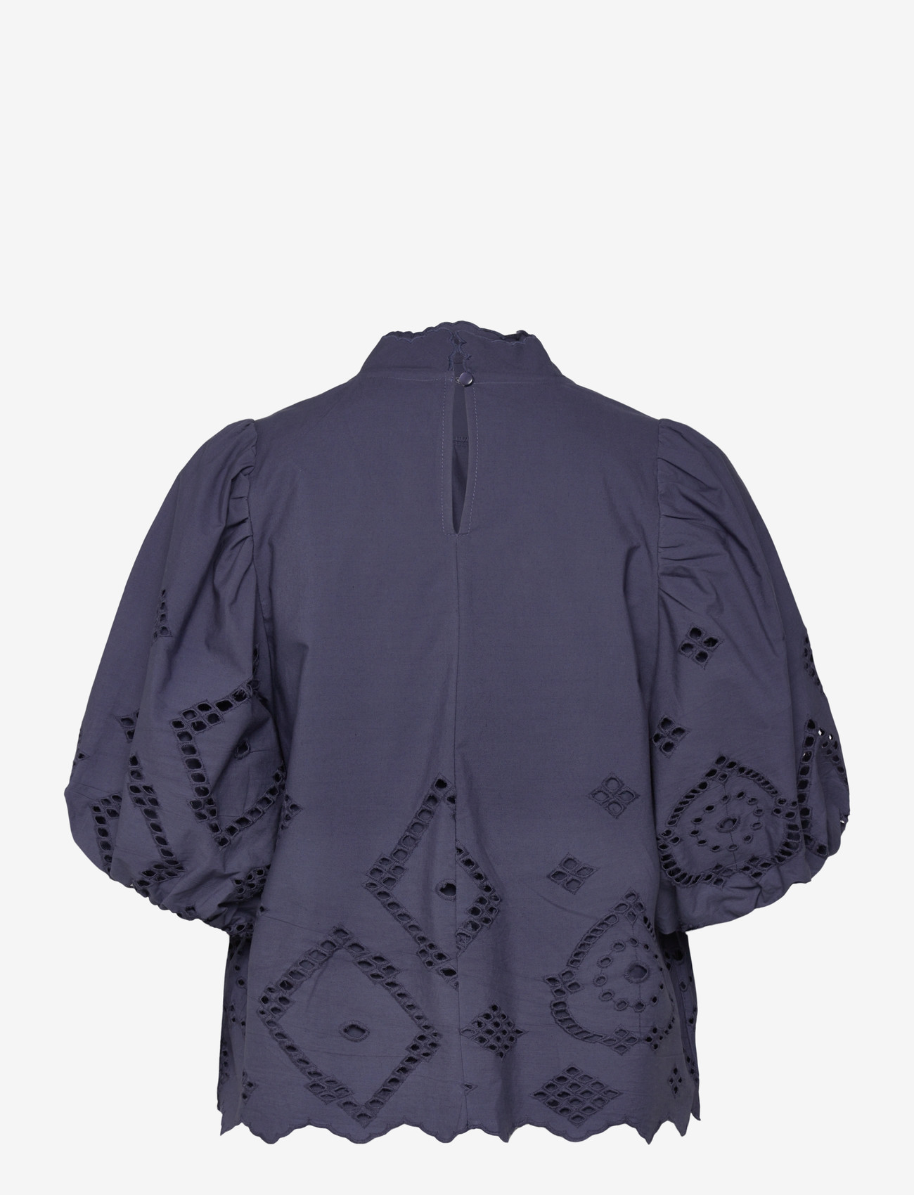 Noella - N-Marilyn Blouse - kurzämlige blusen - dusty blue - 2