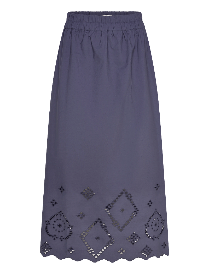 Noella - N-Marisol Skirt - maxi skirts - dusty blue - 0