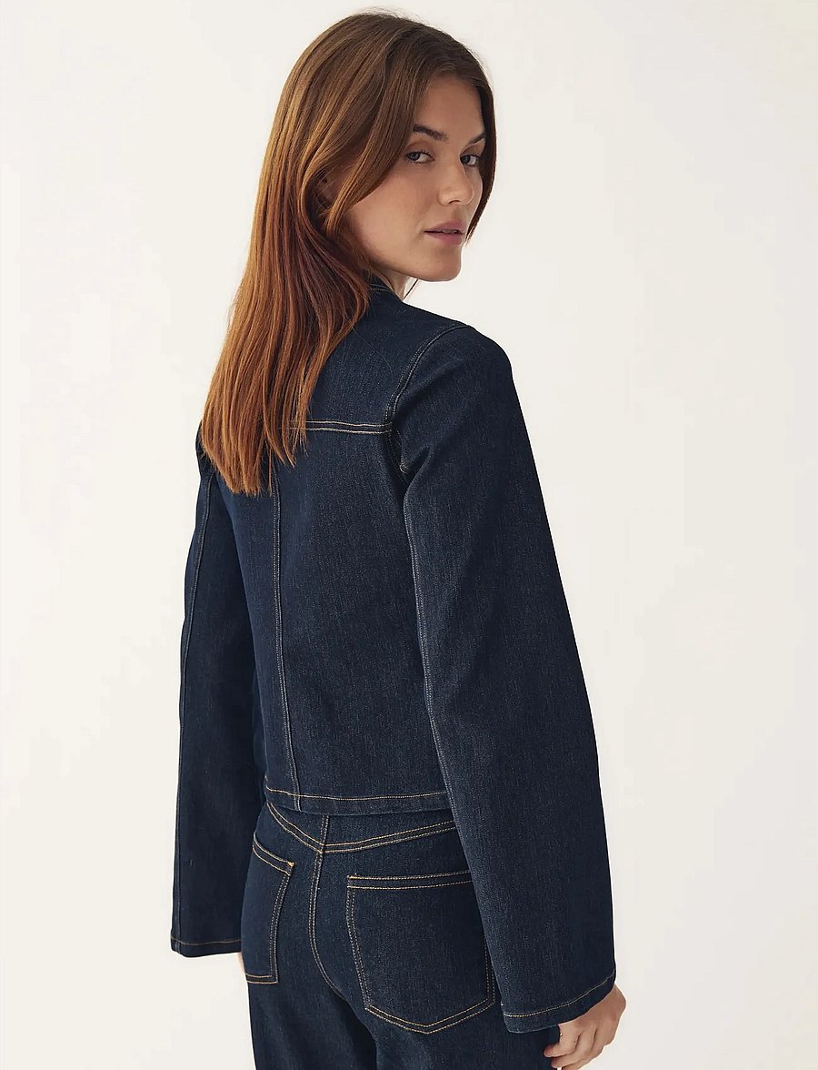 Noella - N-Mazie Jacket - jeansjakker - blue unwashed - 5