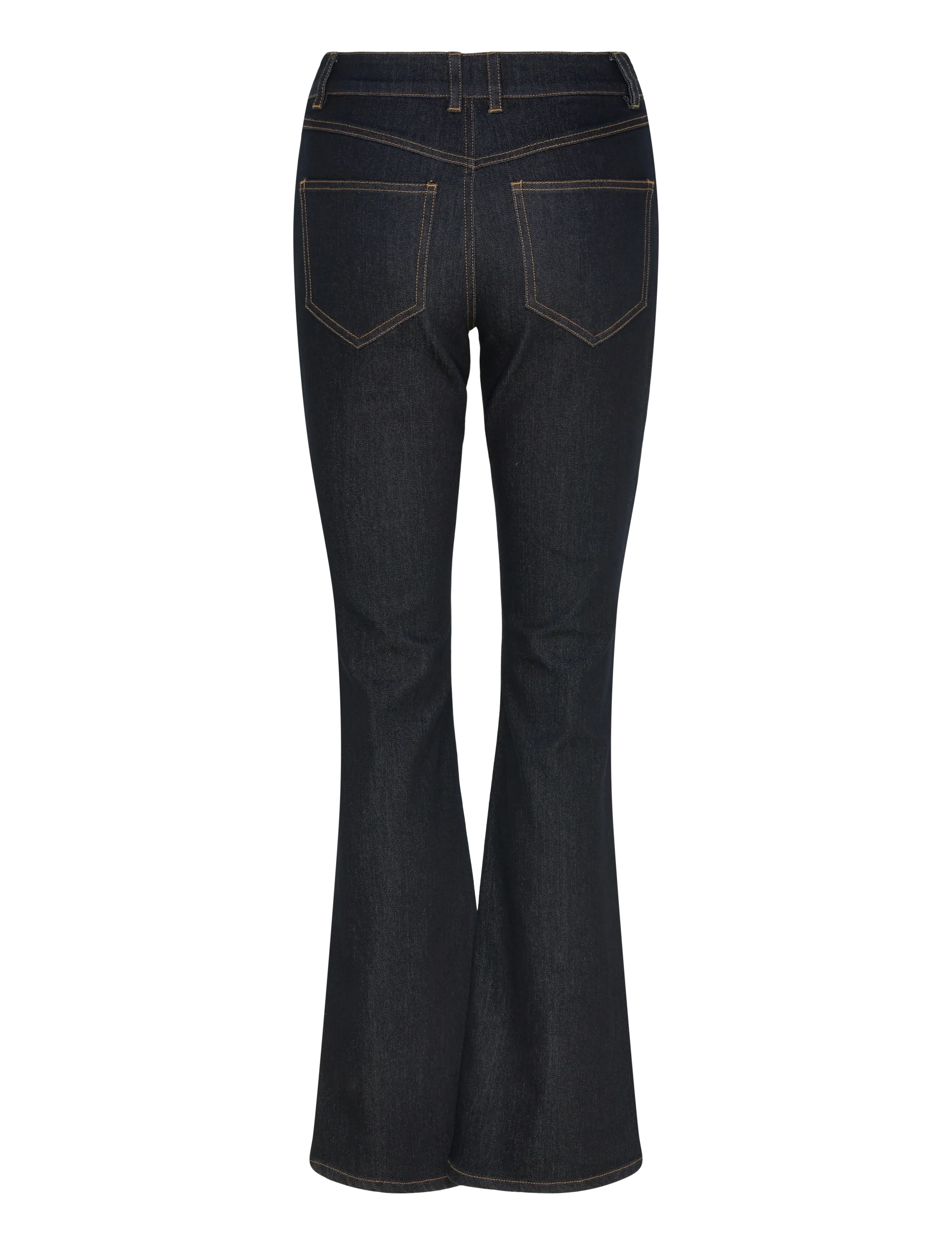 Noella - N-Lavella MW Jeans - flared jeans - blue unwashed - 2