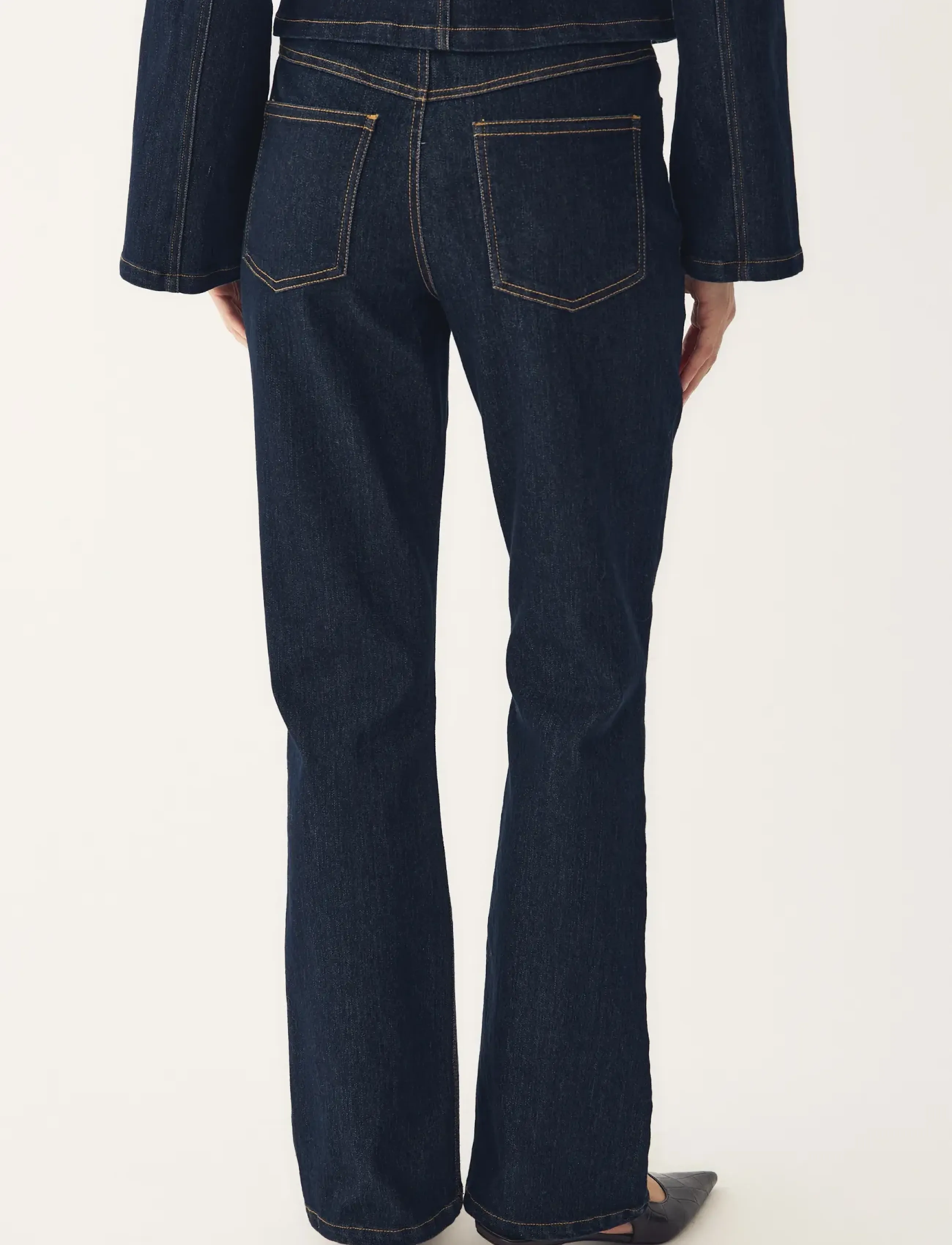 Noella - N-Lavella MW Jeans - flared jeans - blue unwashed - 3