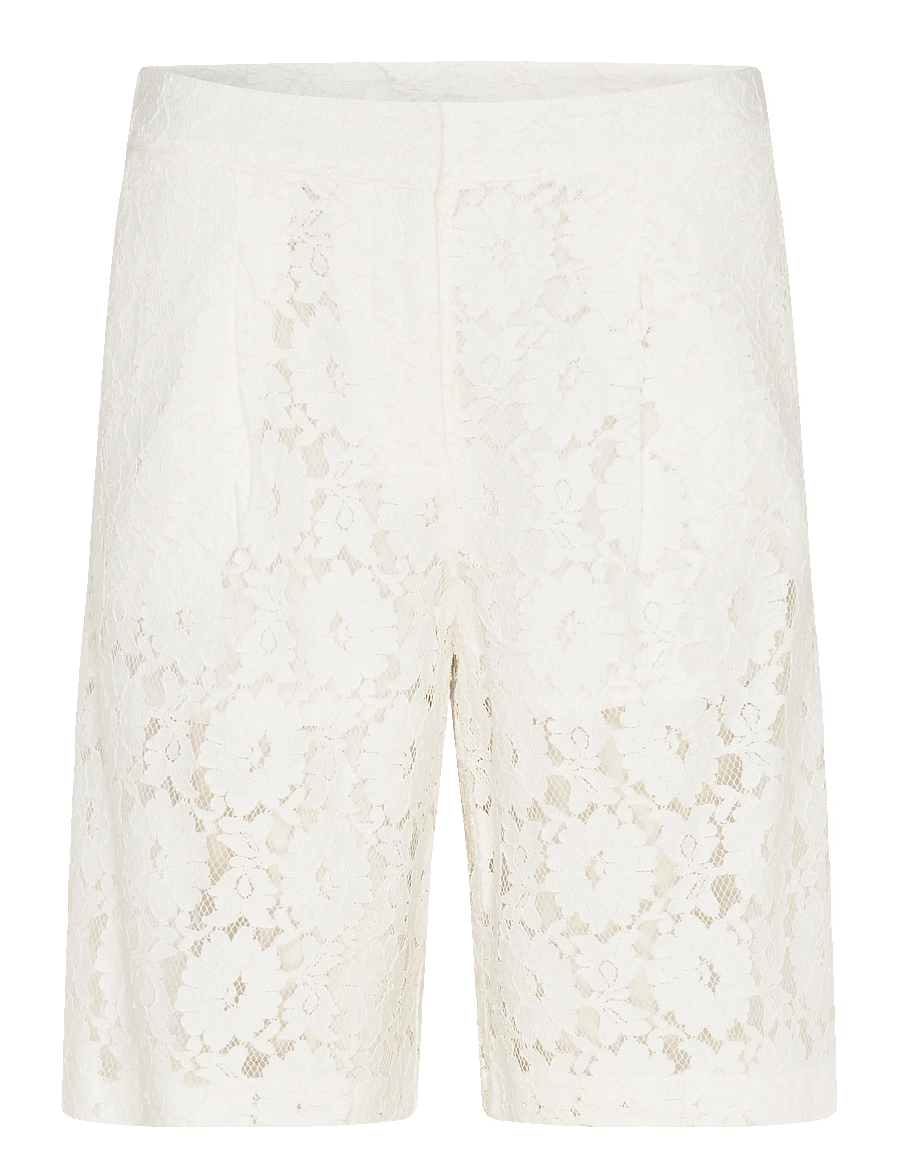 Noella - N-Kaziana MW Shorts - bermudų šortai - ivory - 1