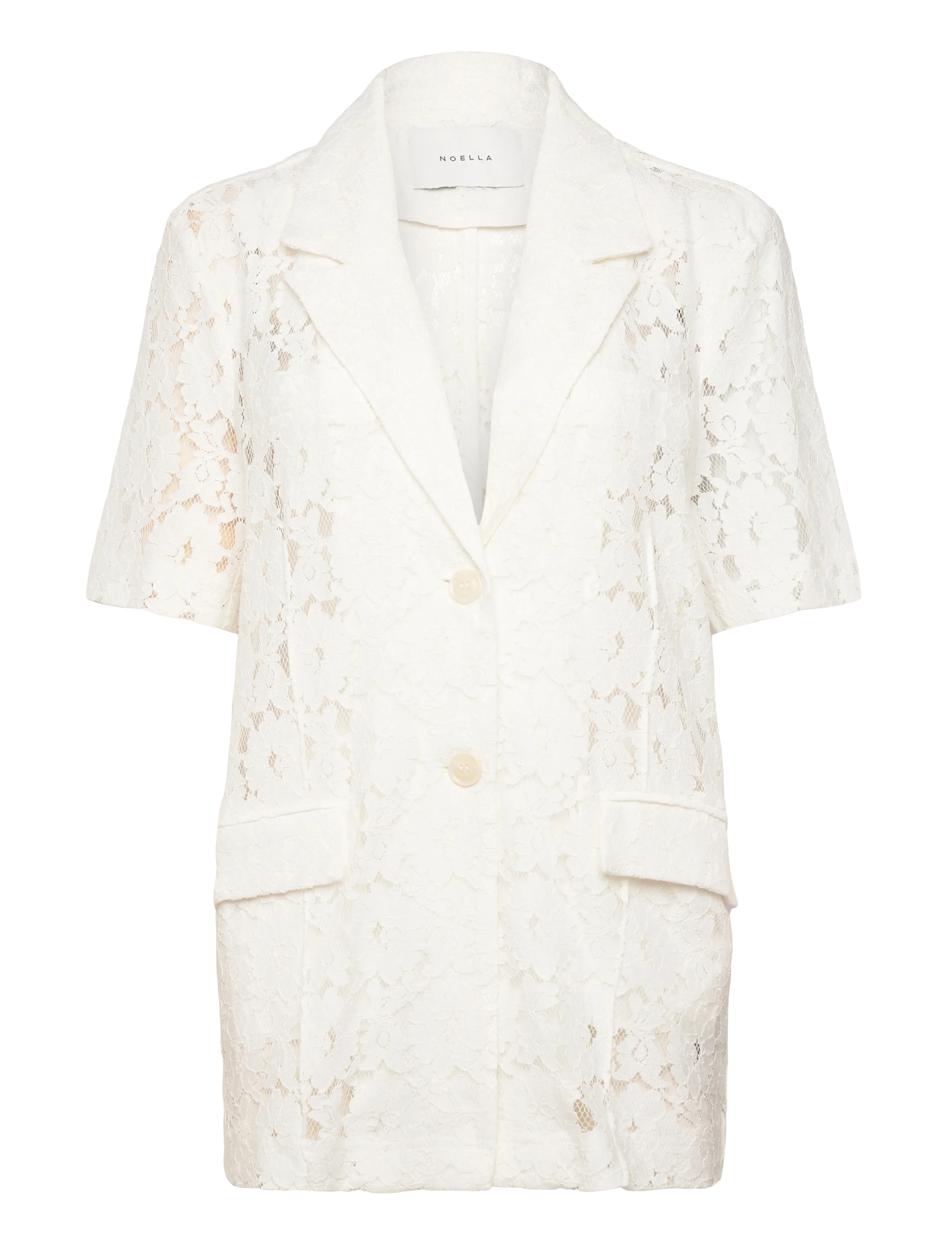 NOELLA N-Leanne Blazer Weiß - M - Damen