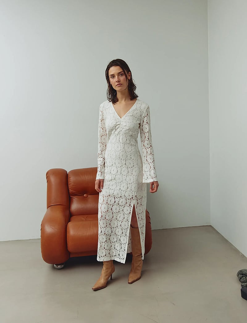 Noella - N-Kameyella Dress - spitzenkleider - ivory - 0