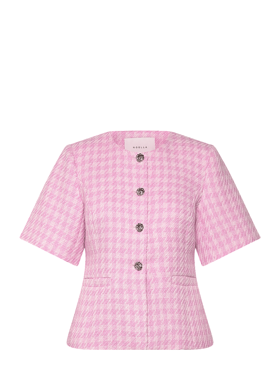 Noella - N-Kasaundra Blazer - bouclés - baby pink - 1