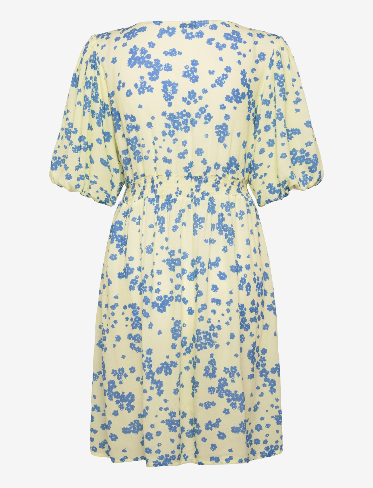 Noella - N-Lilliana Dress - sommerkjoler - deja yellow print - 1