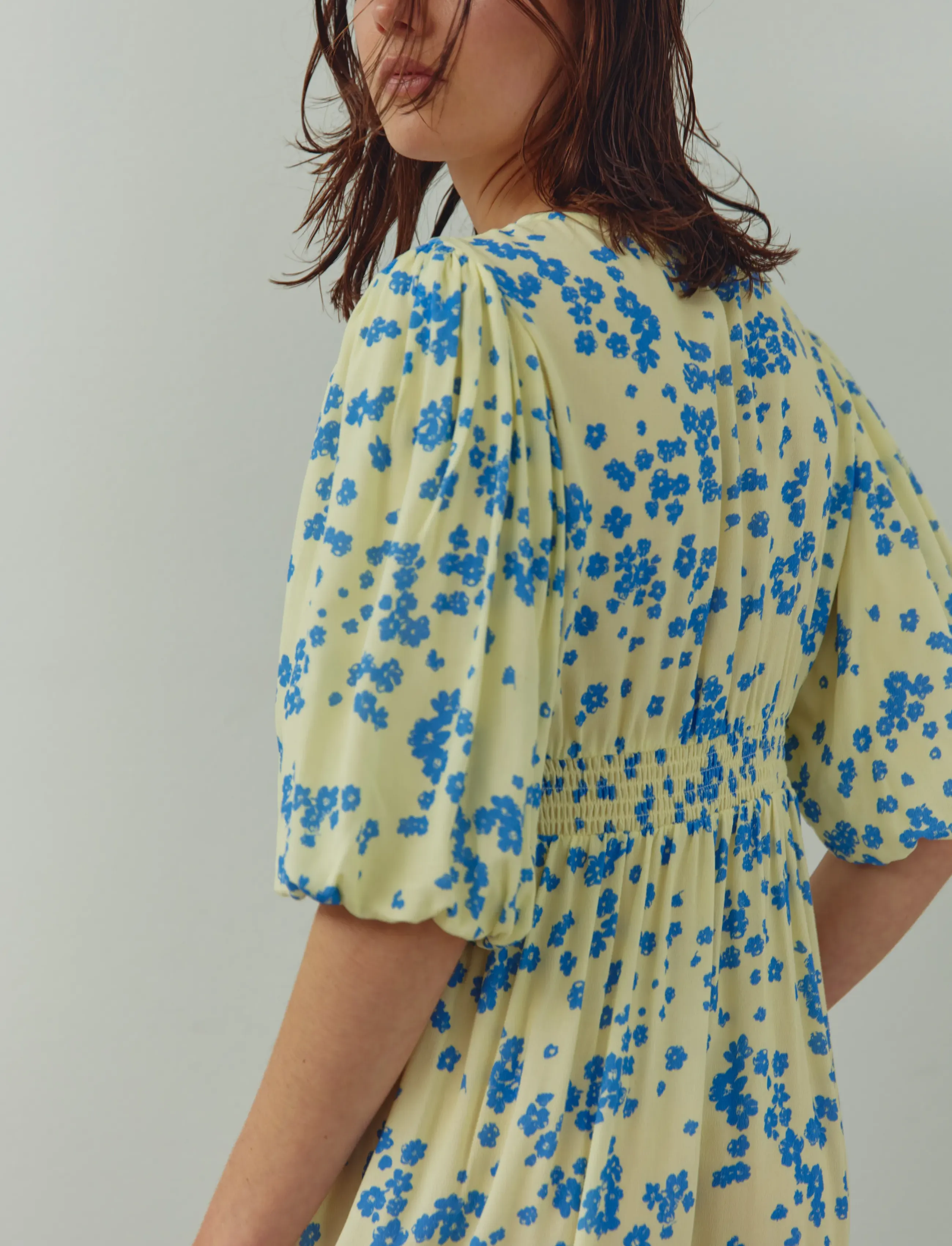 Noella - N-Lilliana Dress - deja yellow print - 4