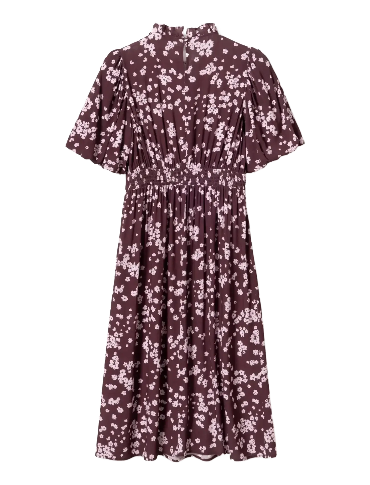 Noella - N-Ruth Dress - sommerkjoler - deja burgundy print - 2
