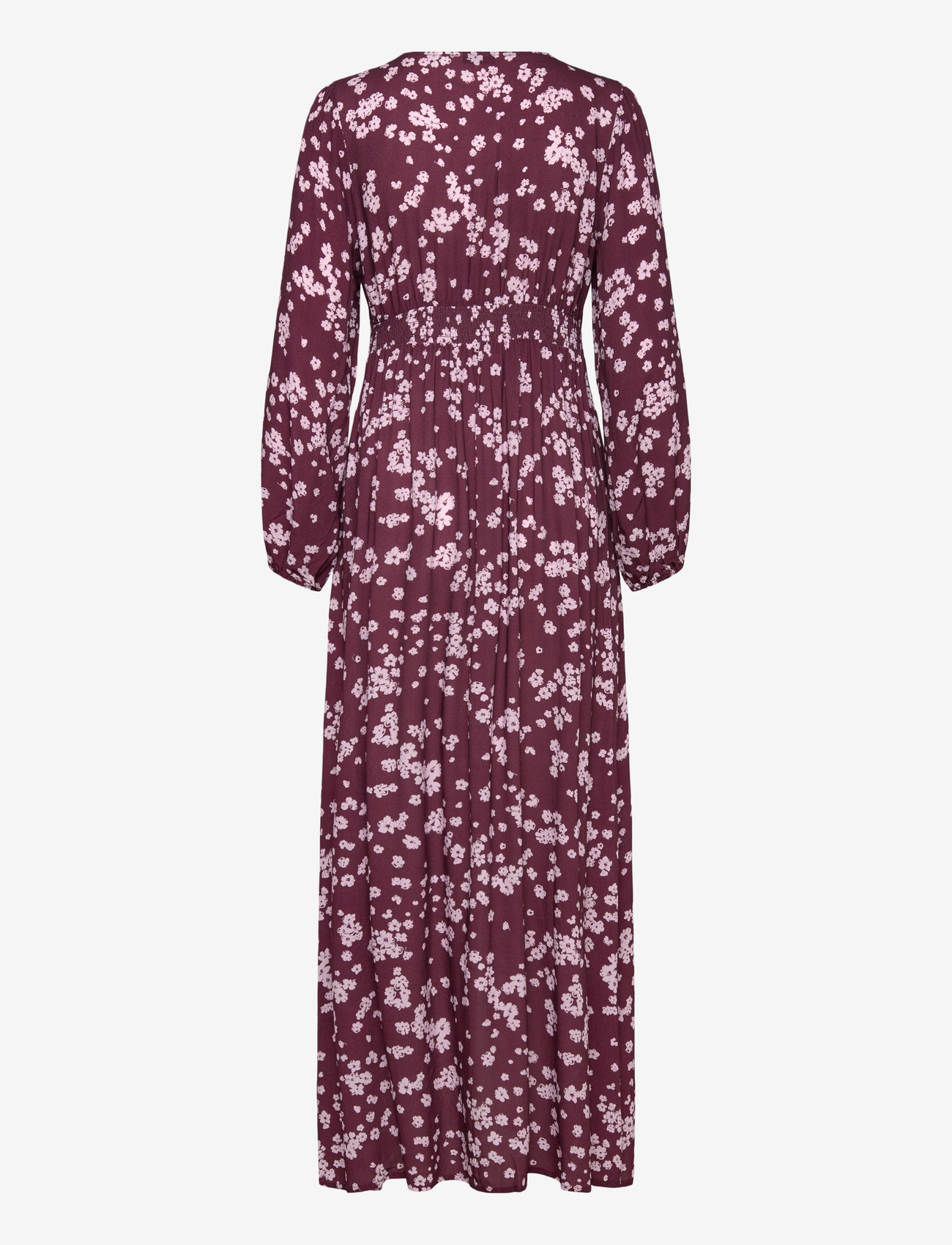 Noella - N-Lilith Maxi Dress - sommerkleider - deja burgundy print - 2