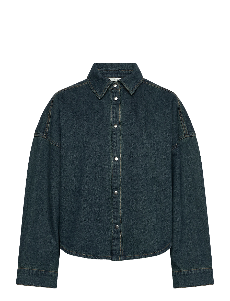 Noella - N-Lirinnah Shirt - denimskjorter - vintage blue wash - 1