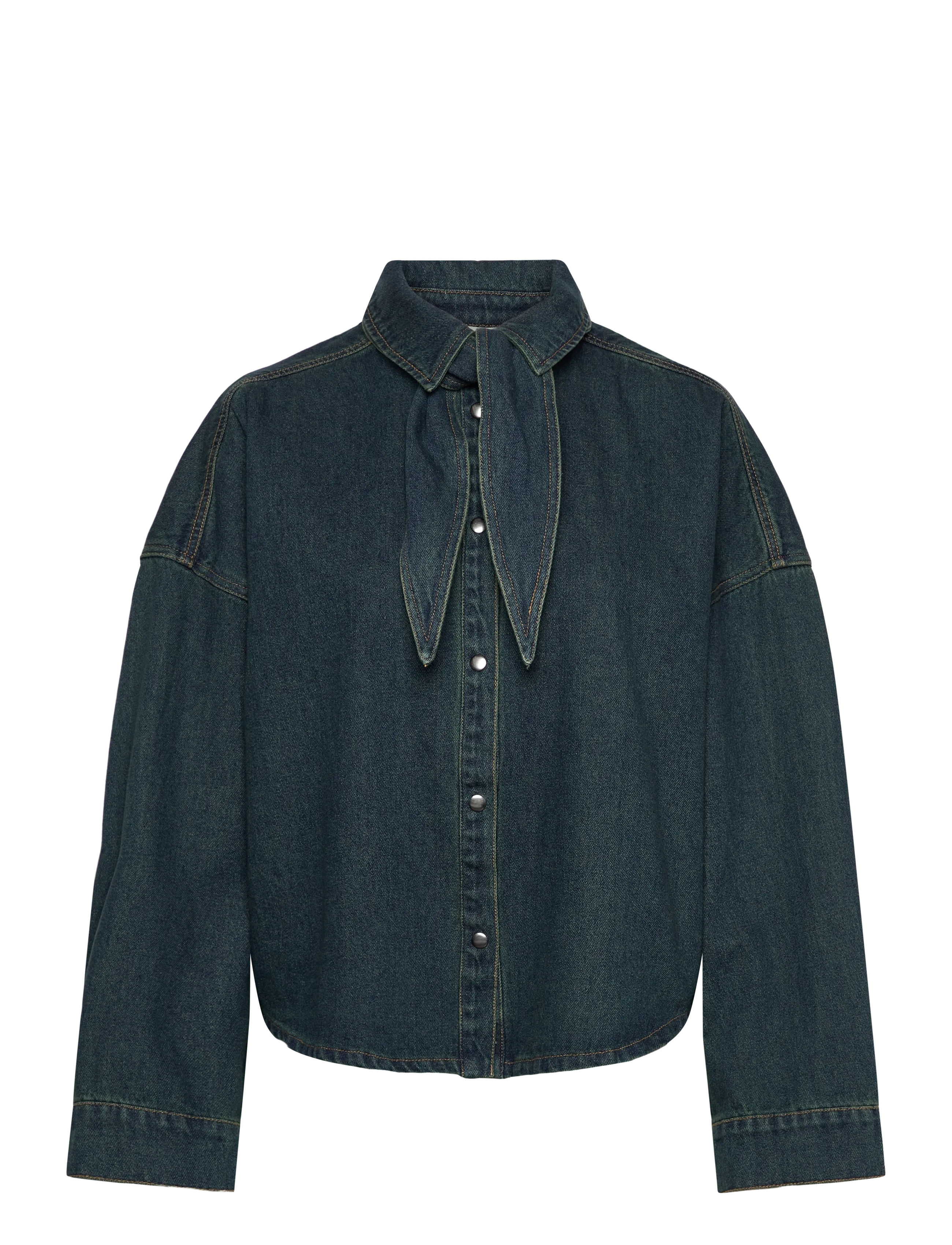 Noella - N-Lirinnah Shirt - denimskjorter - vintage blue wash - 3