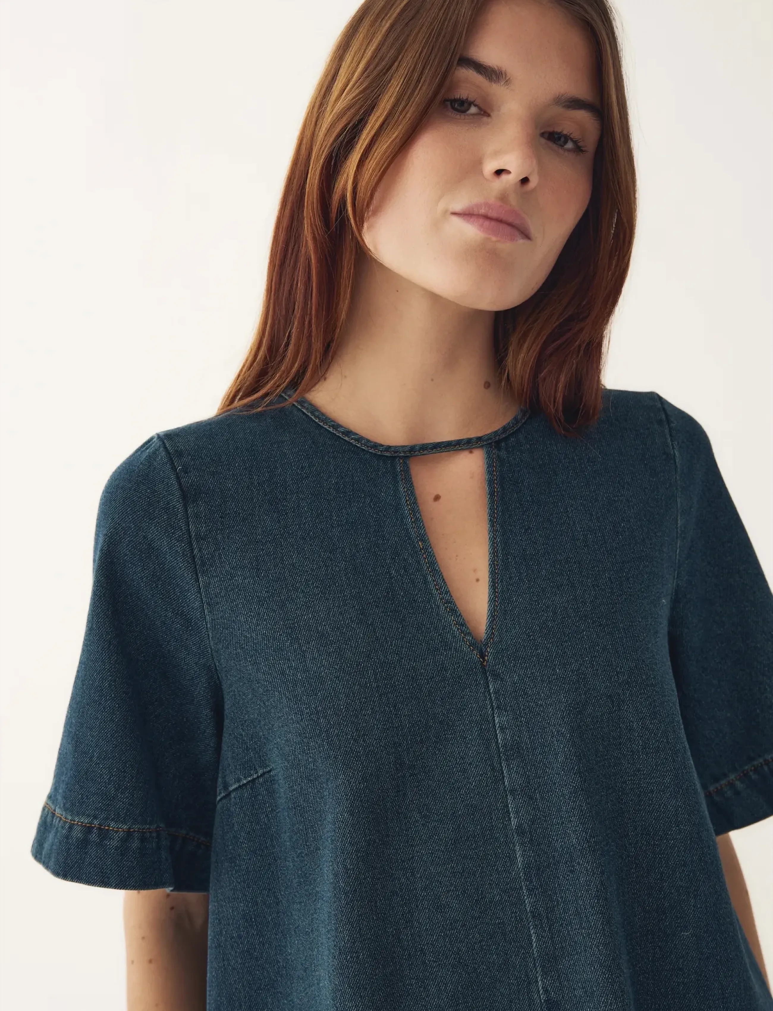 Noella - N-Mavis Dress - džinsinės suknelės - vintage blue wash - 5