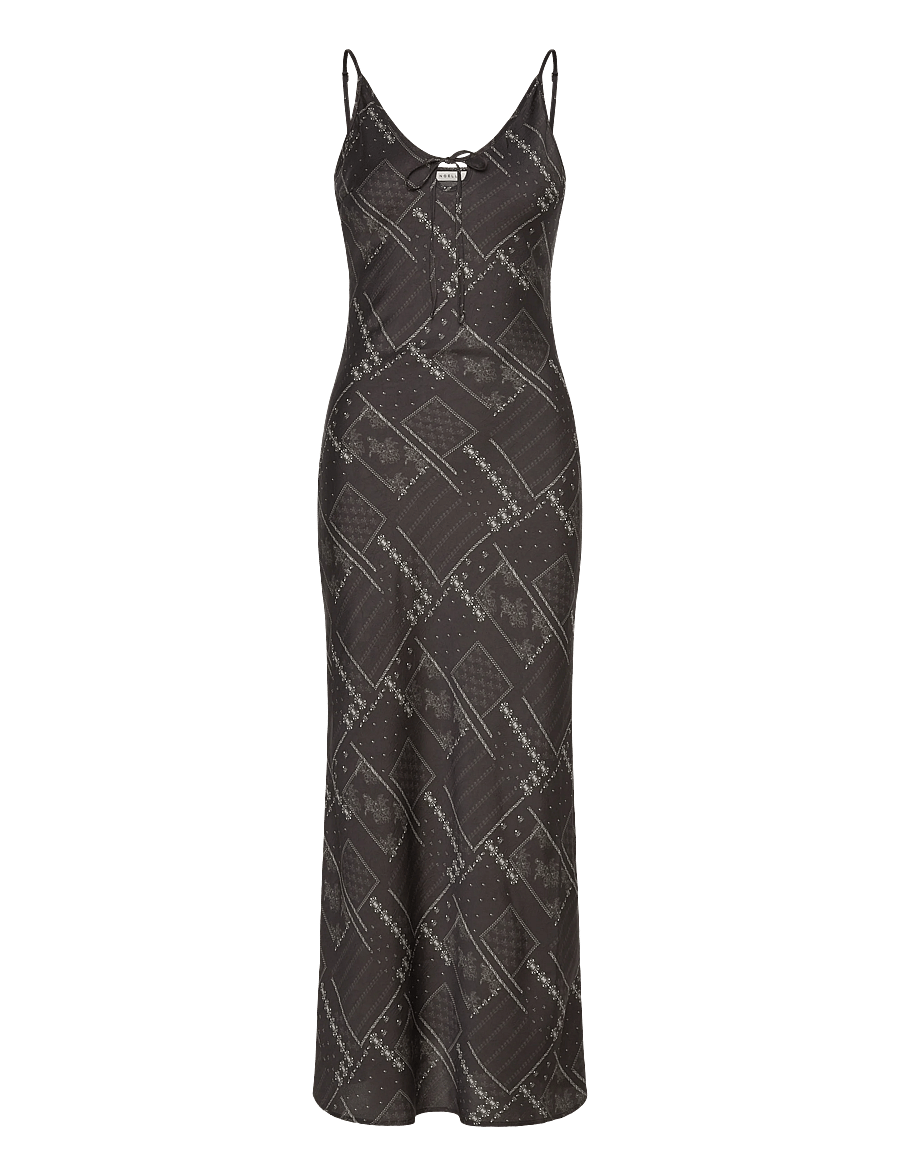 Noella - N-Megan Dress - Õhtukleidid - dolly black print - 1