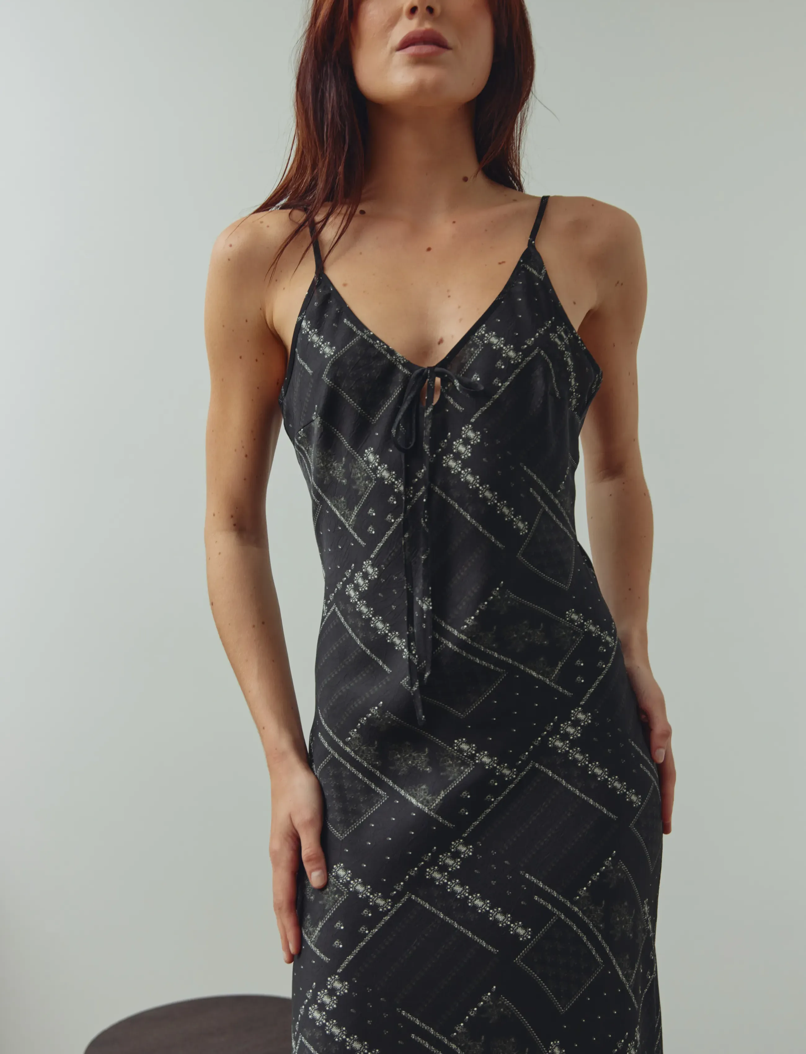 Noella - N-Megan Dress - sukienki wieczorowe - dolly black print - 5