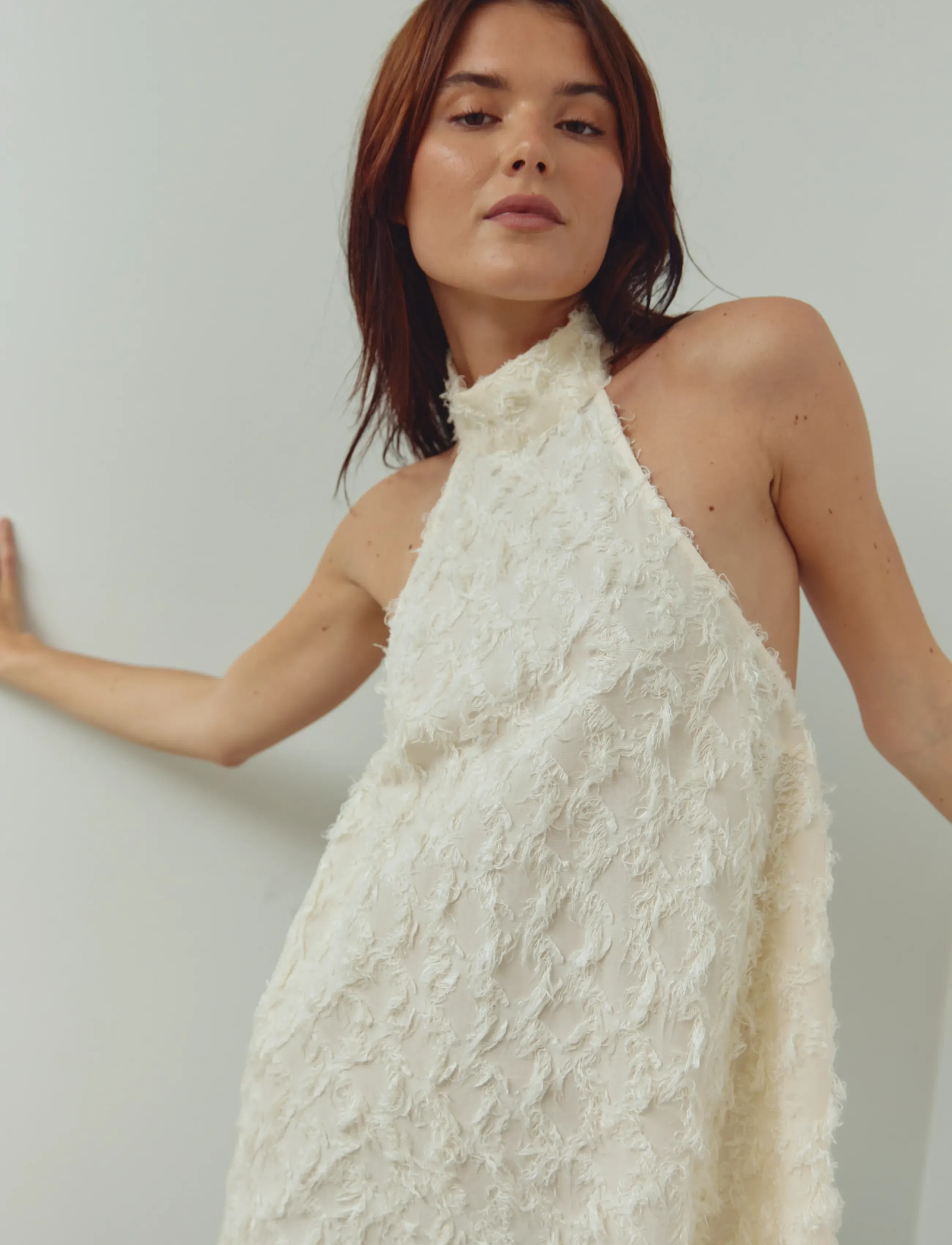 Noella - N-Maci Dress - kesämekot - ivory - 5