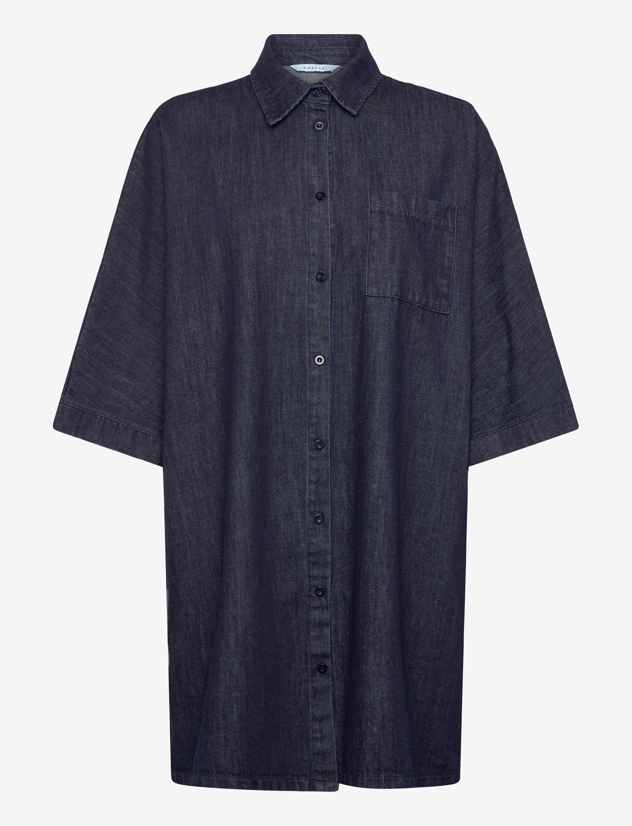 Noella - N-Leolani Dress - skjortekjoler - blue wash - 1