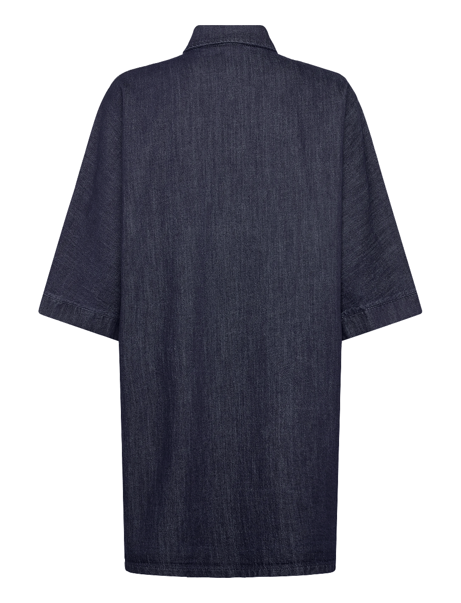 Noella - N-Leolani Dress - särkkleidid - blue wash - 2