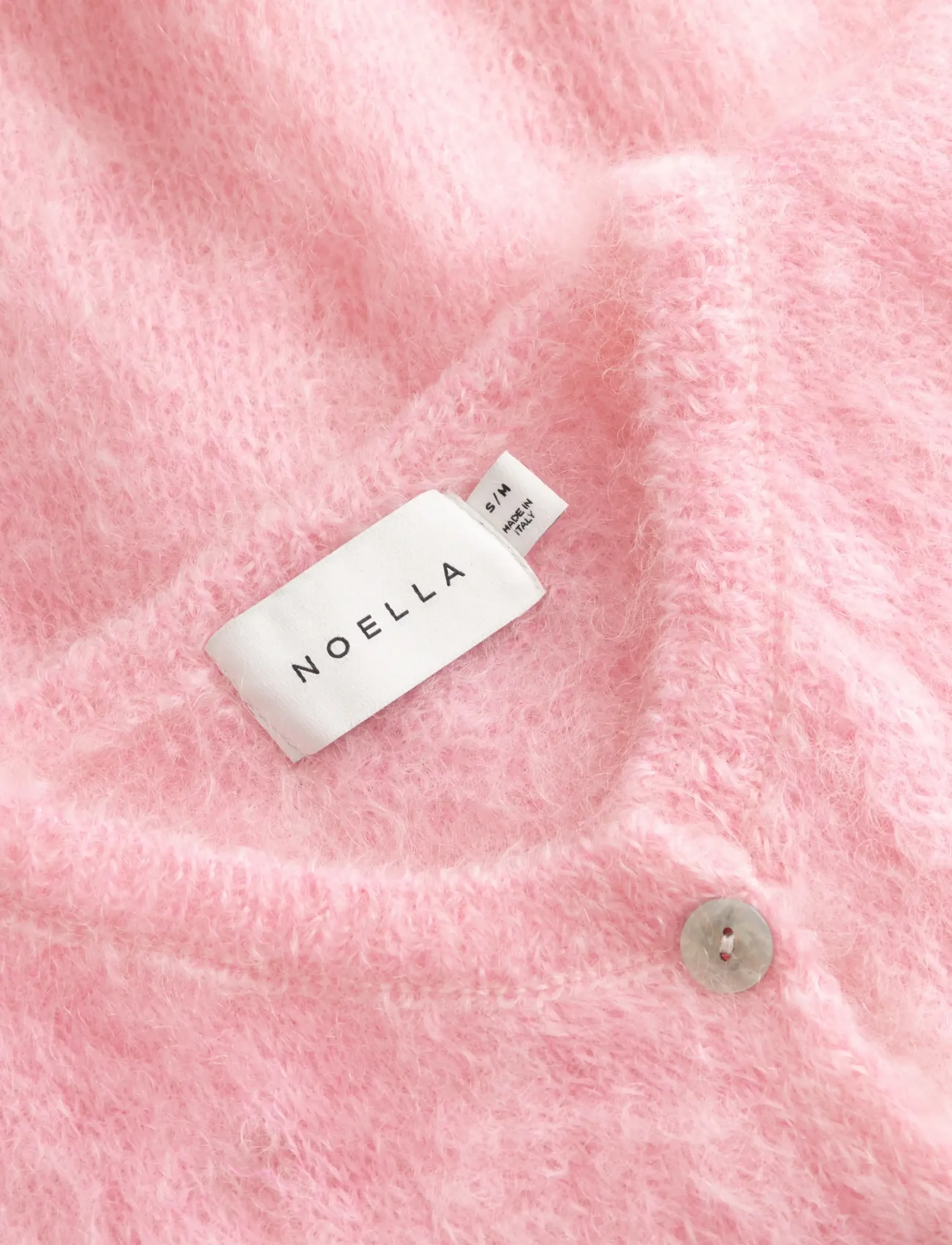Noella - N-Lorell Knit Cardigan - cardigans - baby pink - 5