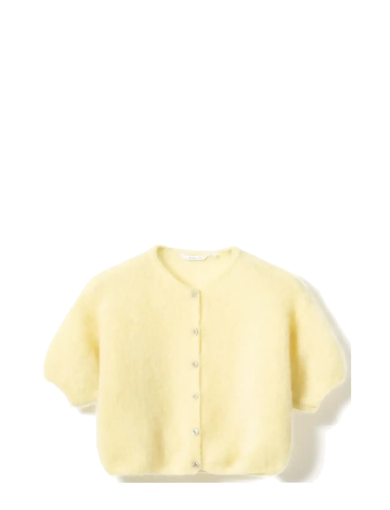 Noella N-Lorell Knit Cardigan - Strickmode - LIGHT YELLOW / yellow