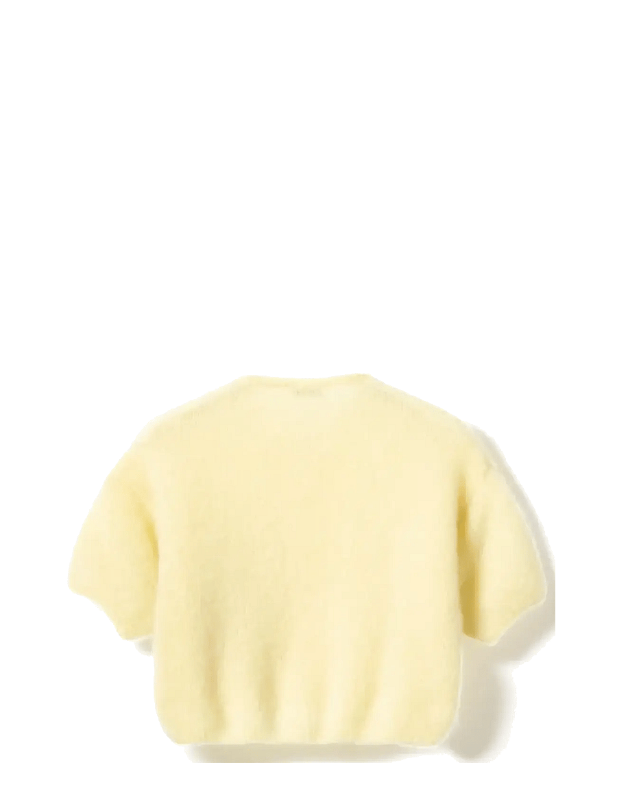 Noella - N-Lorell Knit Cardigan - swetry rozpinane - light yellow - 2