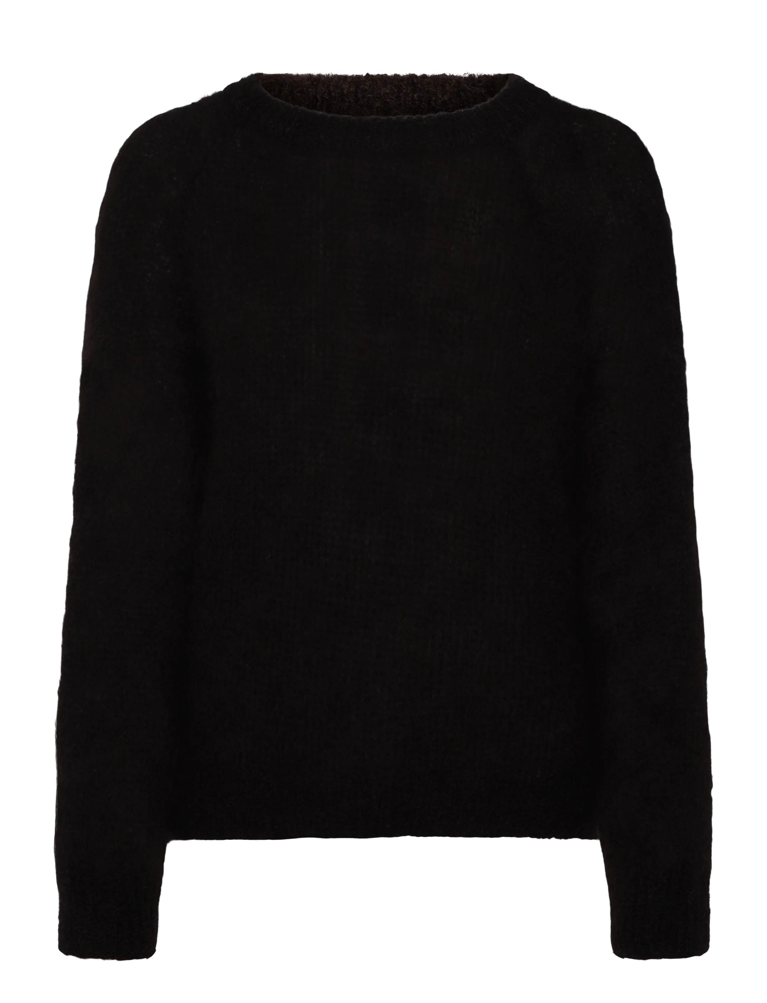 Noella N-Latora Mohair Knit - Kampagnen - DARK BROWN CHOCOLATE / brown