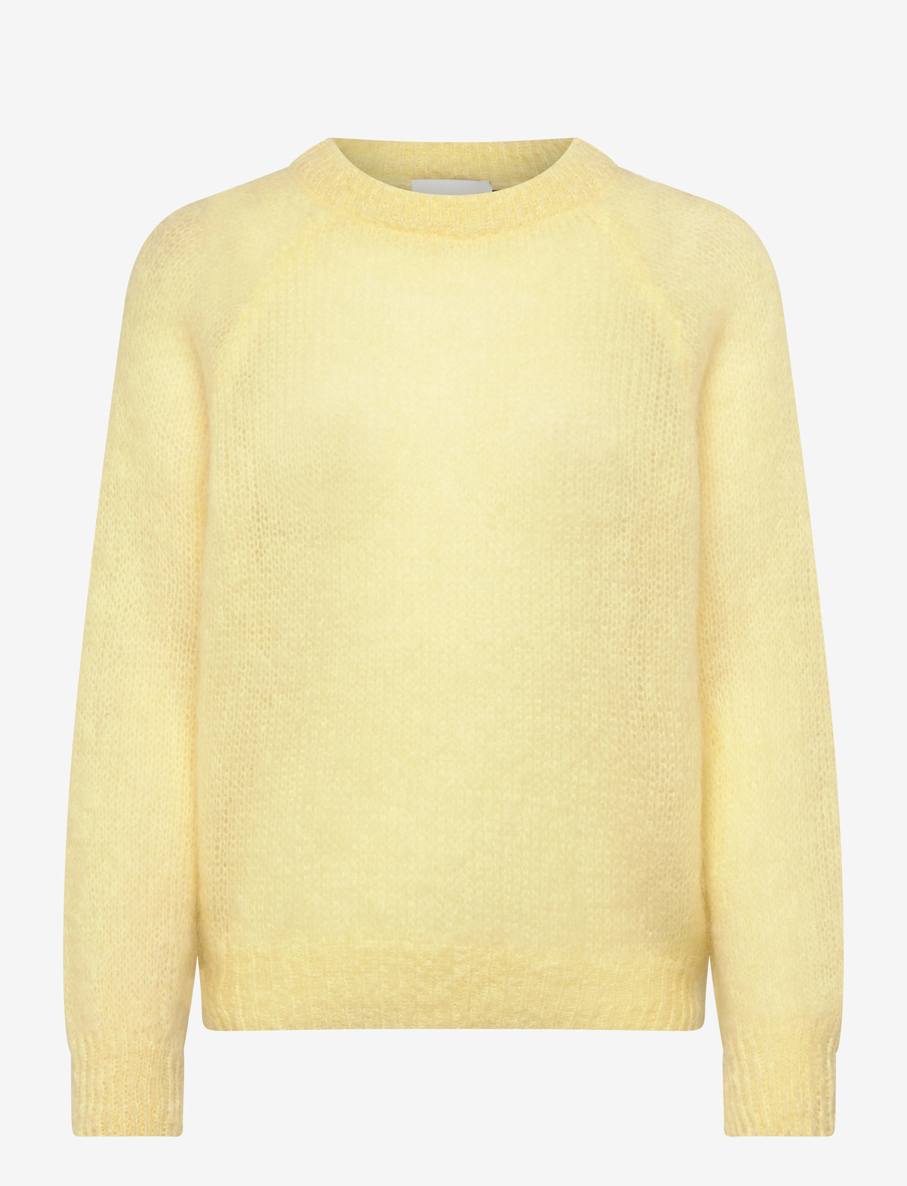 Noella - N-Latora Mohair Knit - jumpers - light yellow - 1