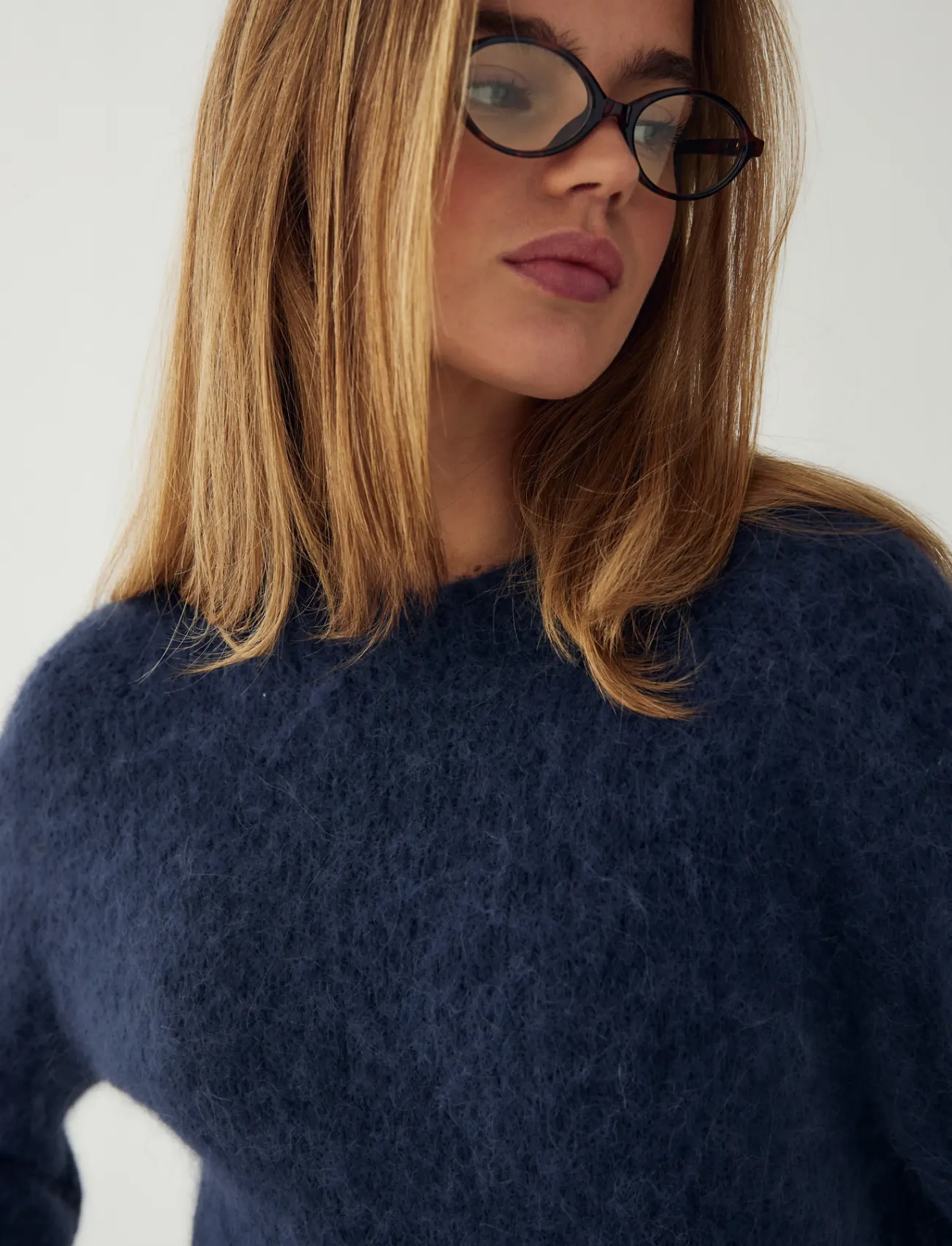 Noella N-Latora Mohair Knit stickade tröjor dam – bild 5