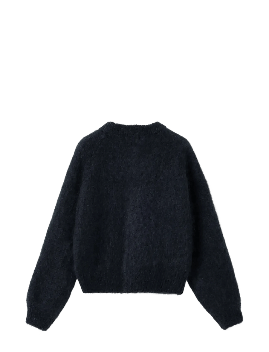 Noella - N-Latora Mohair Knit - pullover - navy - 1
