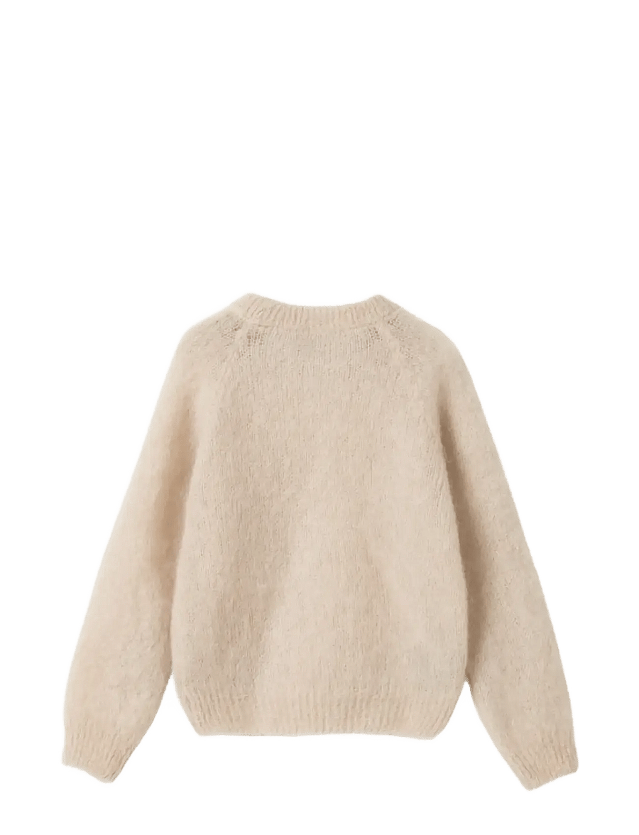 Noella - N-Latora Mohair Knit - pullover - oyster - 3
