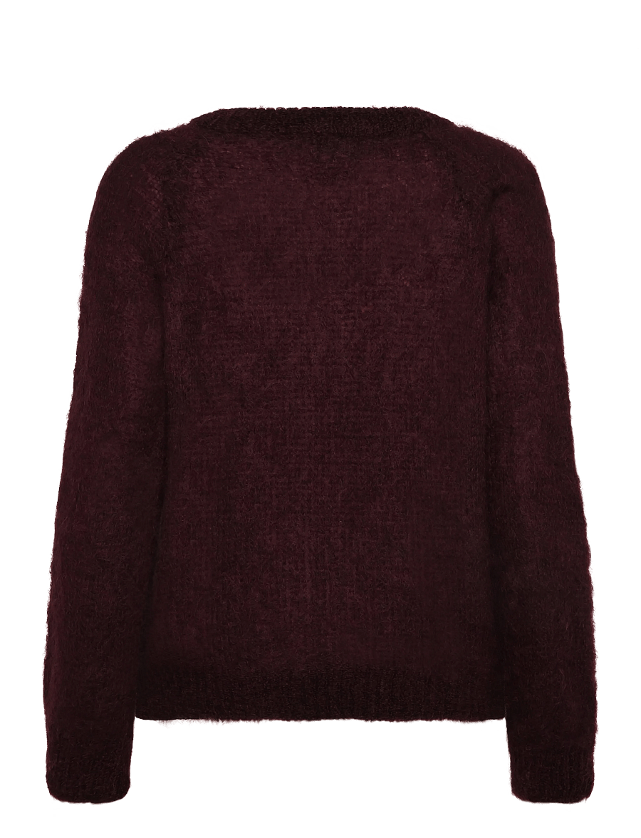 Noella - N-Latora Mohair Knit - pullover - winetasting - 2