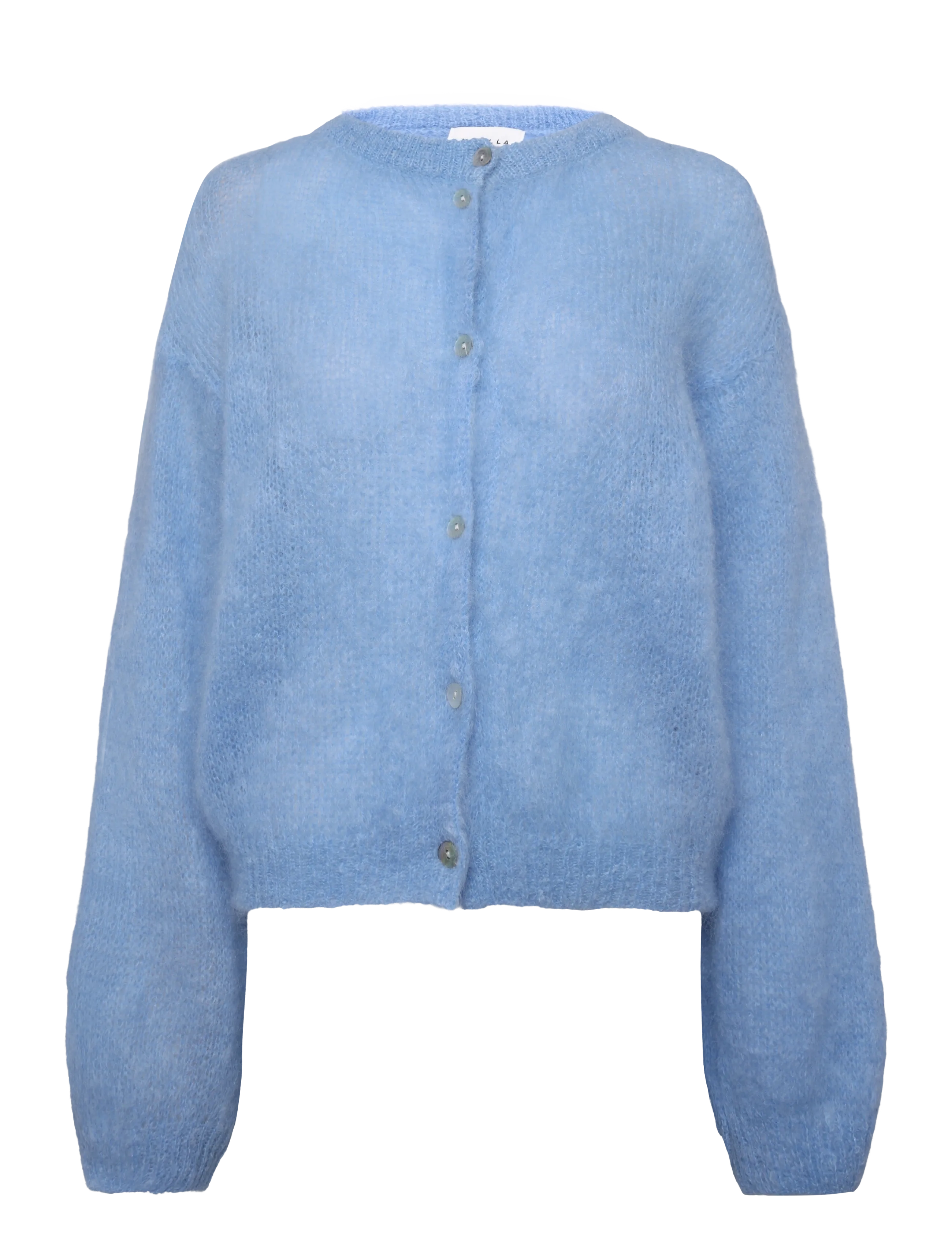 Noella N-Kae Mohair Cardigan - Kudumid - BABY BLUE / blue