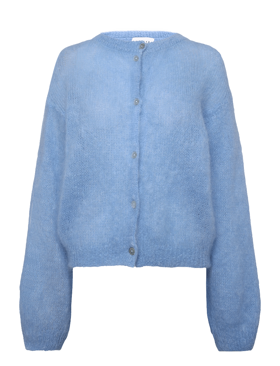 Noella - N-Kae Mohair Cardigan - strickjacken - baby blue - 1