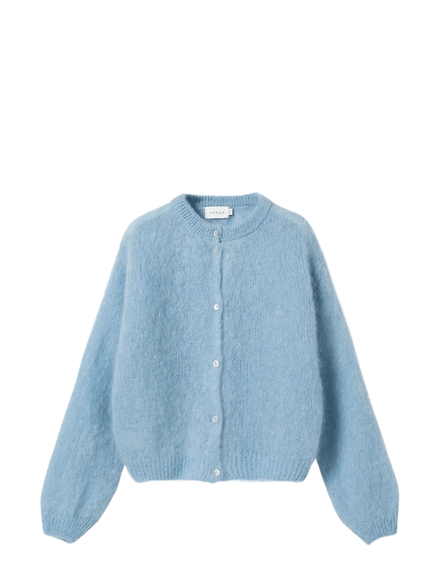 Noella - N-Kae Mohair Cardigan - cardigans - baby blue - 1