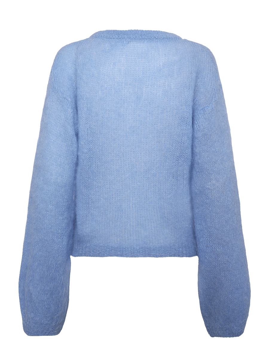 Noella - N-Kae Mohair Cardigan - strickjacken - baby blue - 2