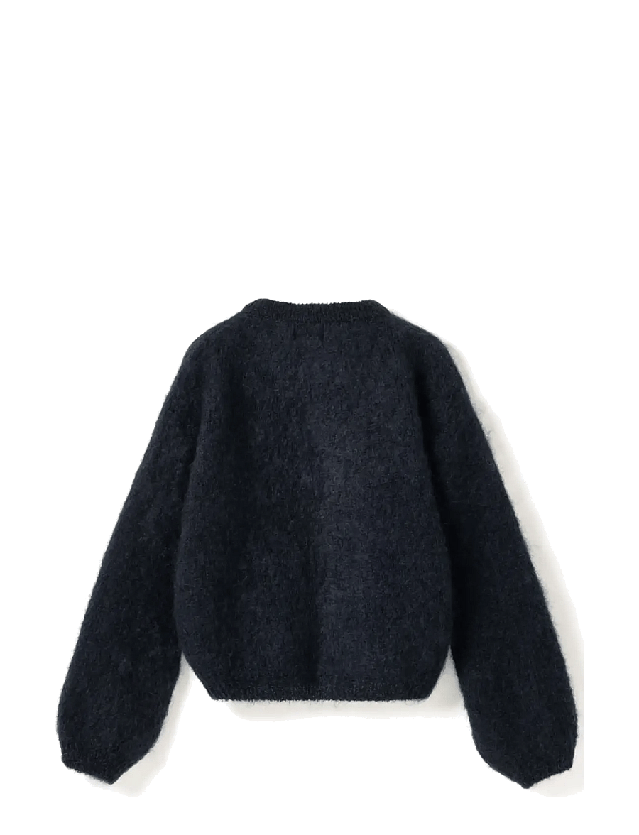 Noella - N-Kae Mohair Cardigan - kardiganid - navy - 2