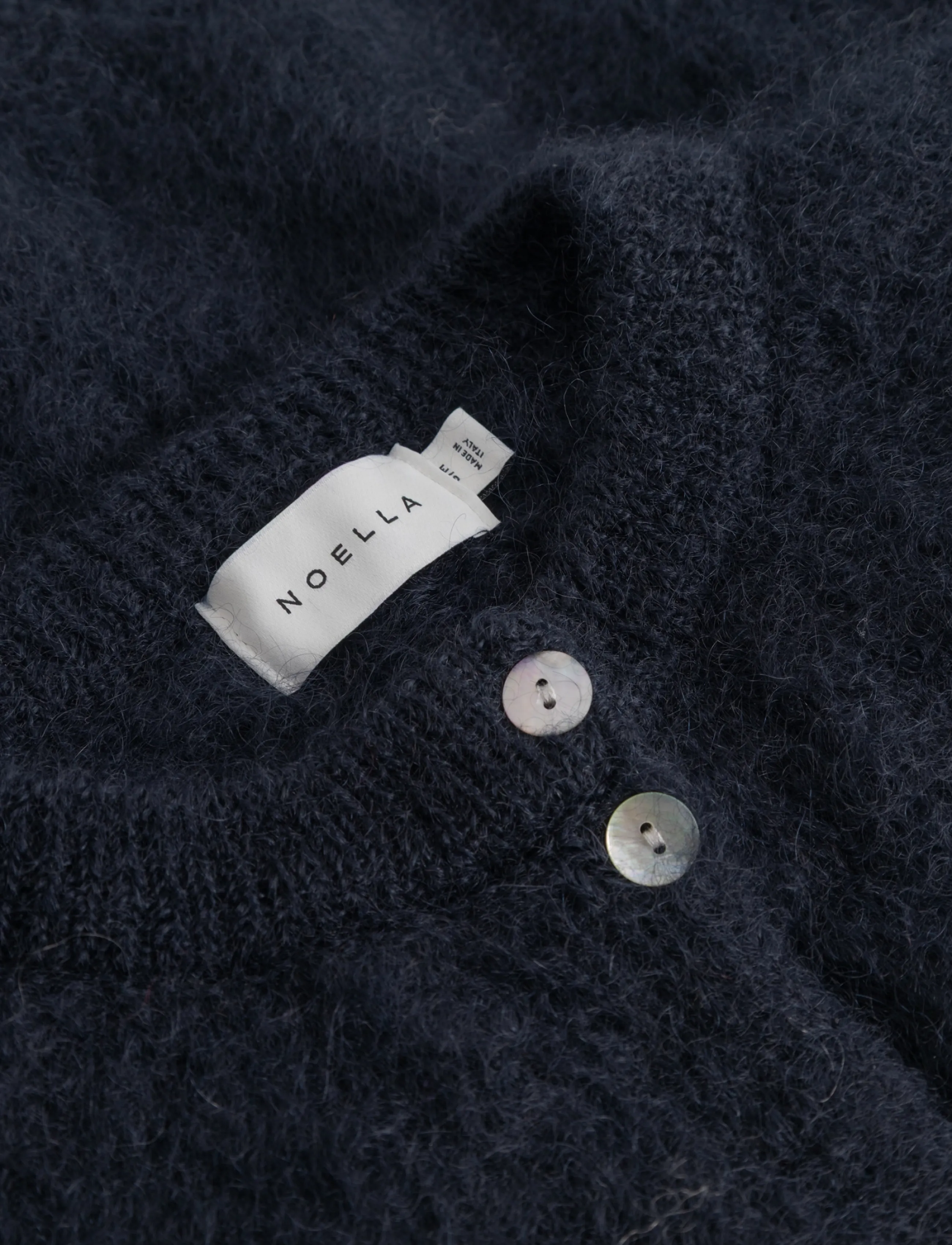 Noella - N-Kae Mohair Cardigan - navy - 2