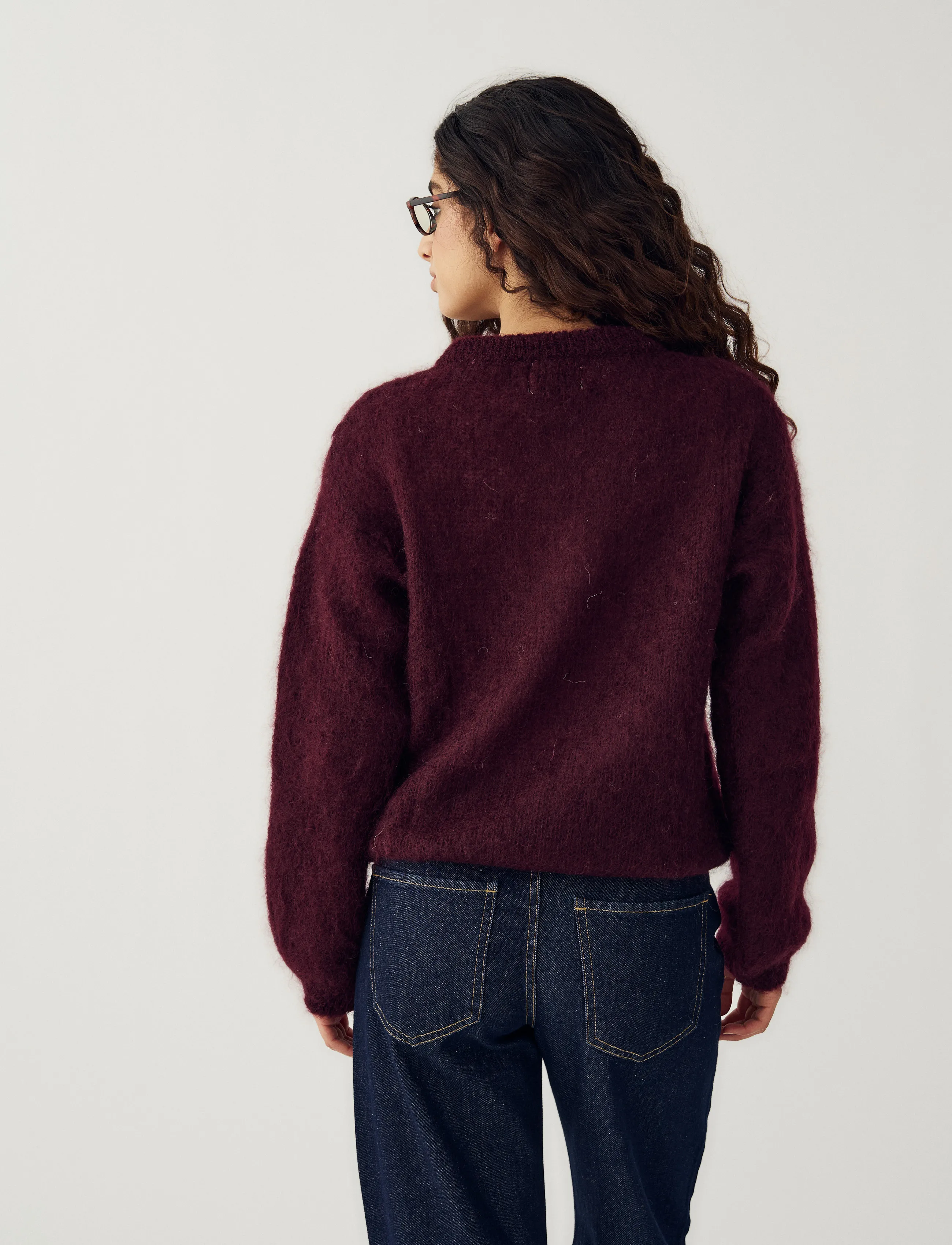 Noella - N-Kae Mohair Cardigan - cardigans - winetasting - 4