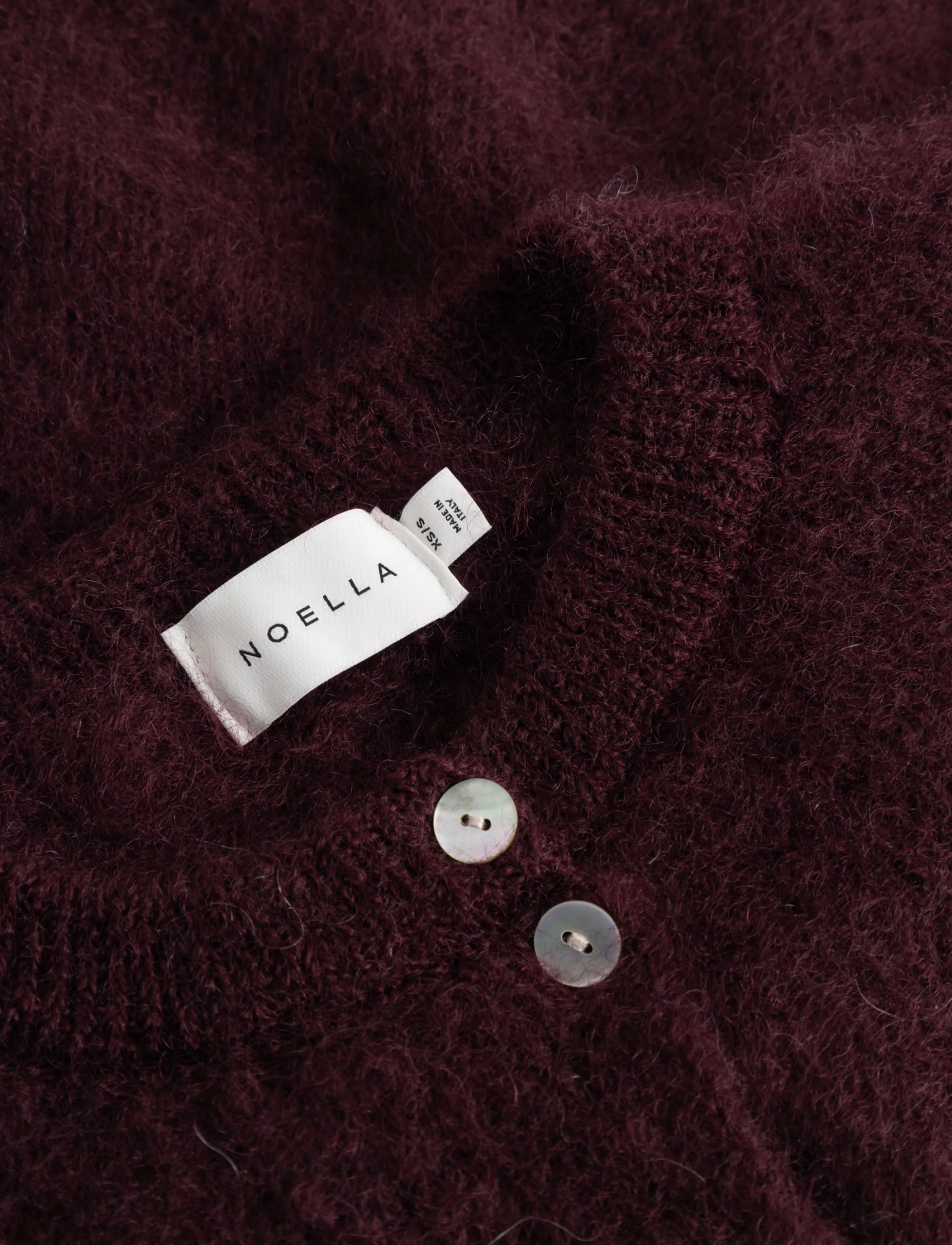 Noella - N-Kae Mohair Cardigan - winetasting - 2