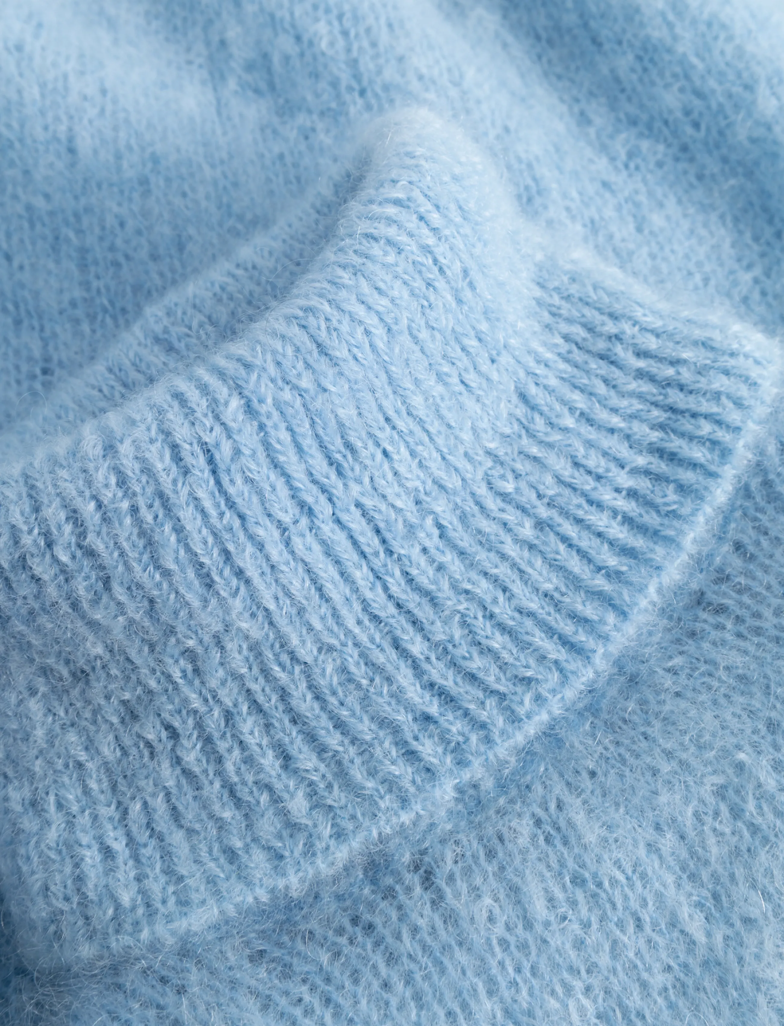 Noella - N-Marlena Knit - polotröjor - baby blue - 4