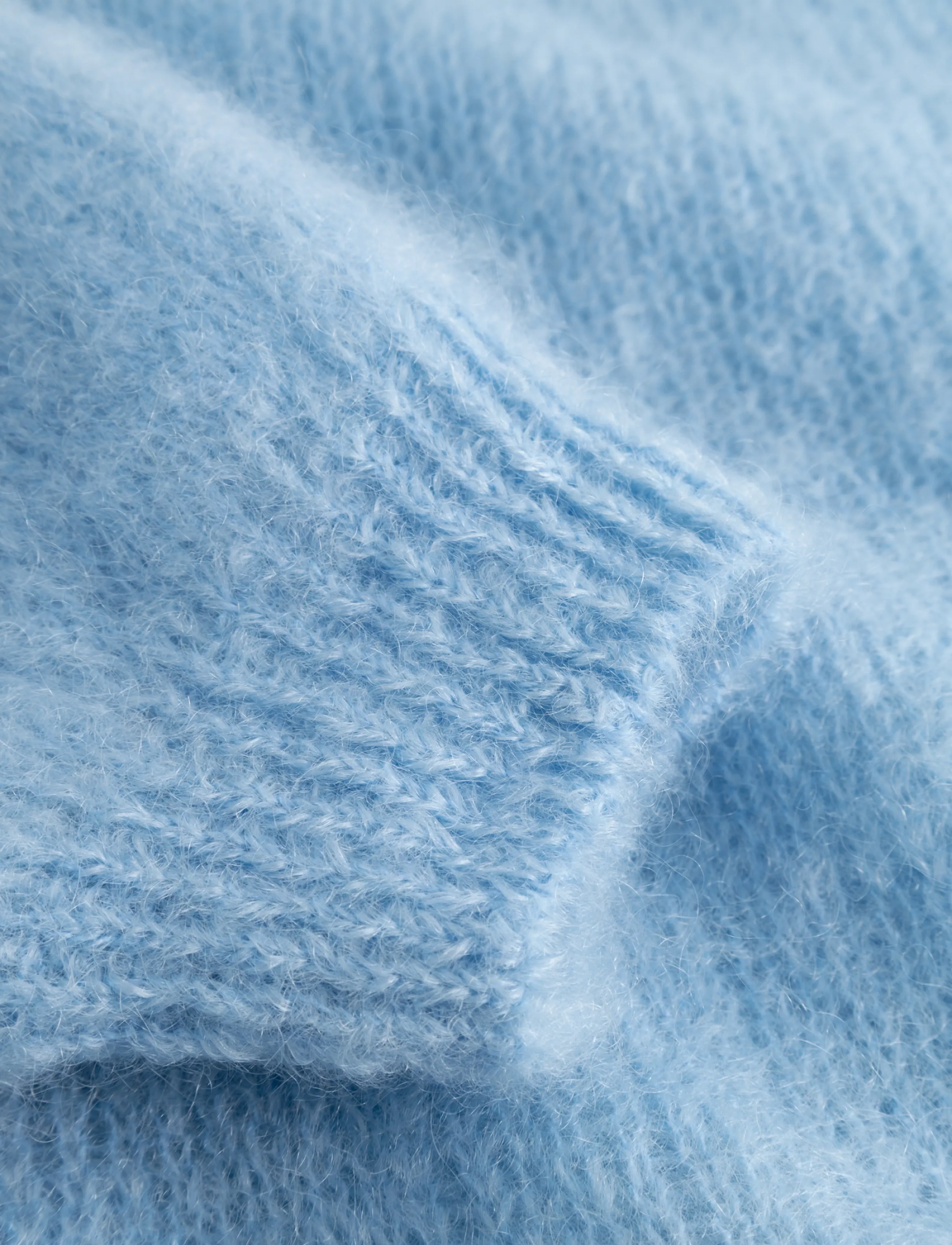 Noella - N-Marlena Knit - polotröjor - baby blue - 5